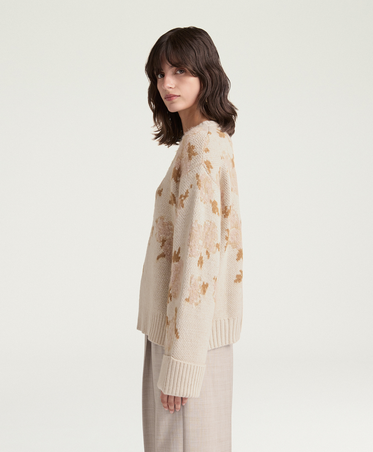 MAGLIA PRINCE IN JAQUARD - MULTICOLOR CIPRIA - Momonì