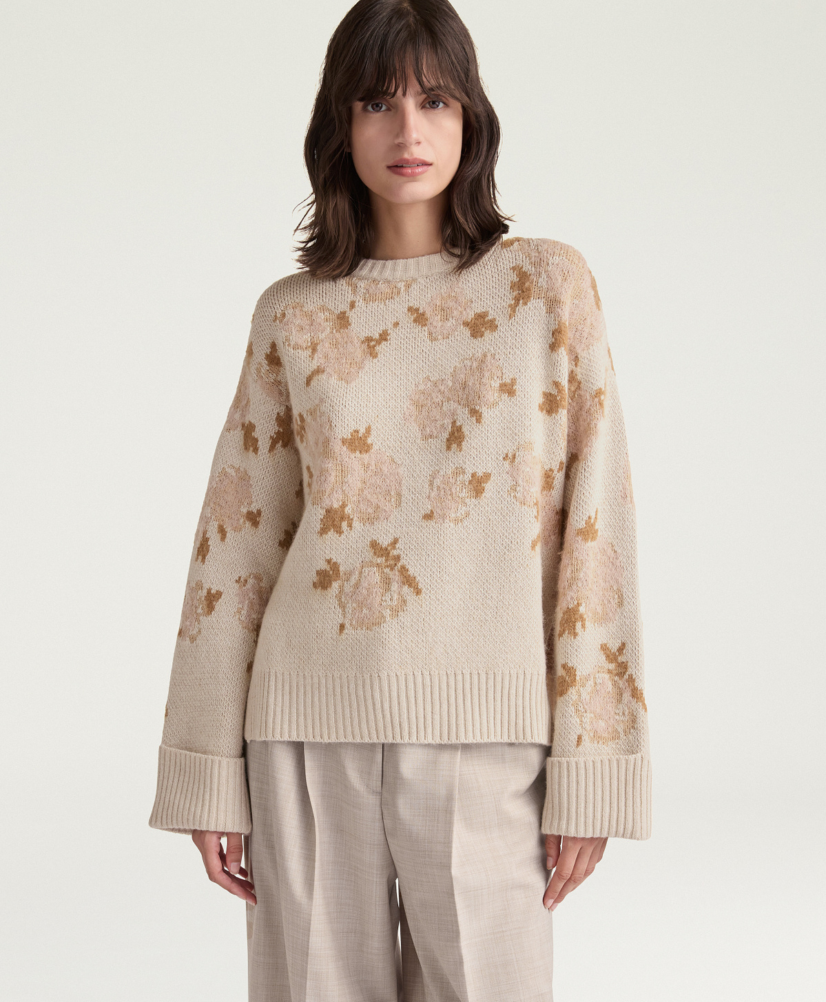 MAGLIA PRINCE IN JAQUARD - MULTICOLOR CIPRIA - Momonì