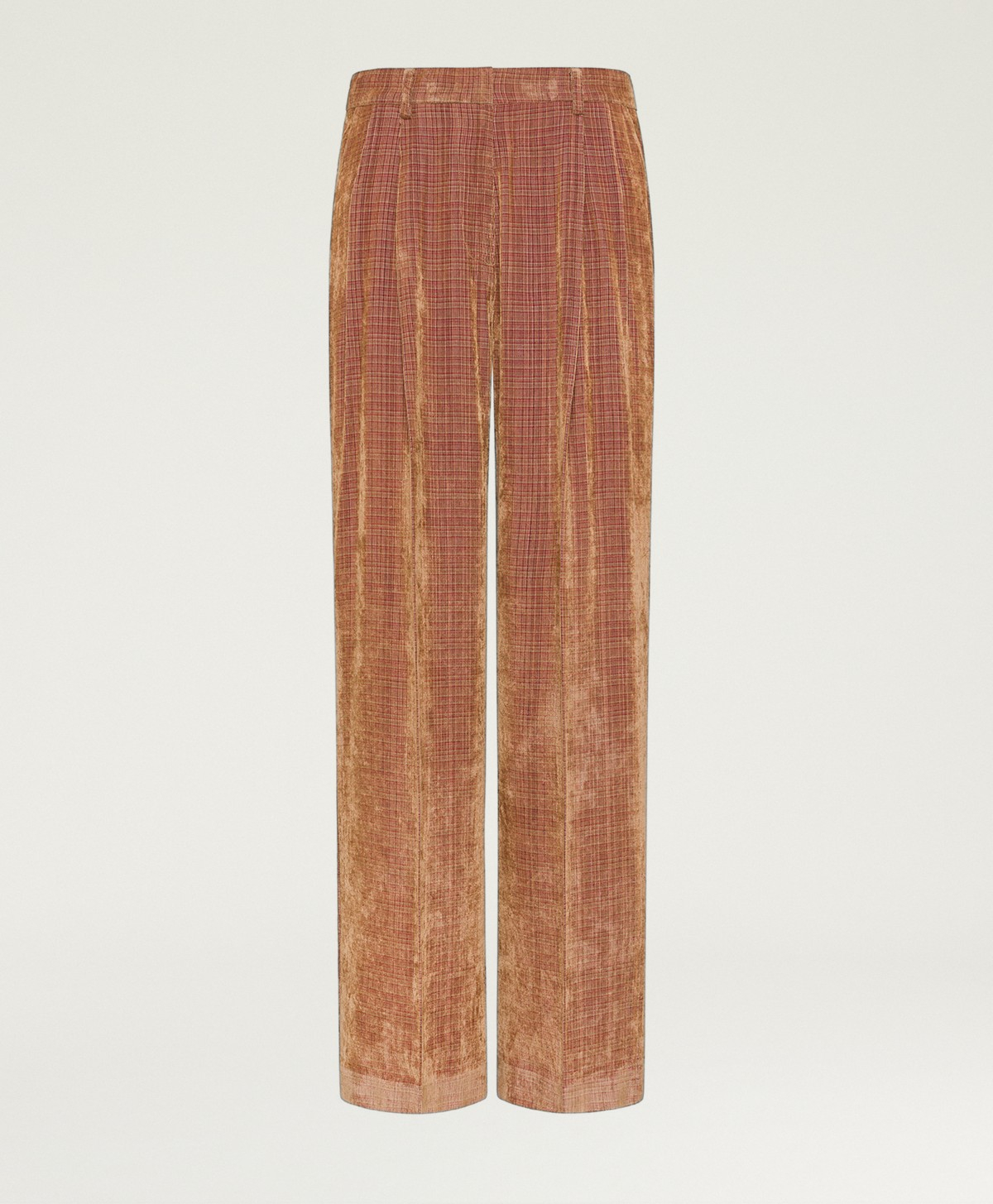KYOTO PANTS IN PATTERNED NEEDLECORD - PINK - Momonì