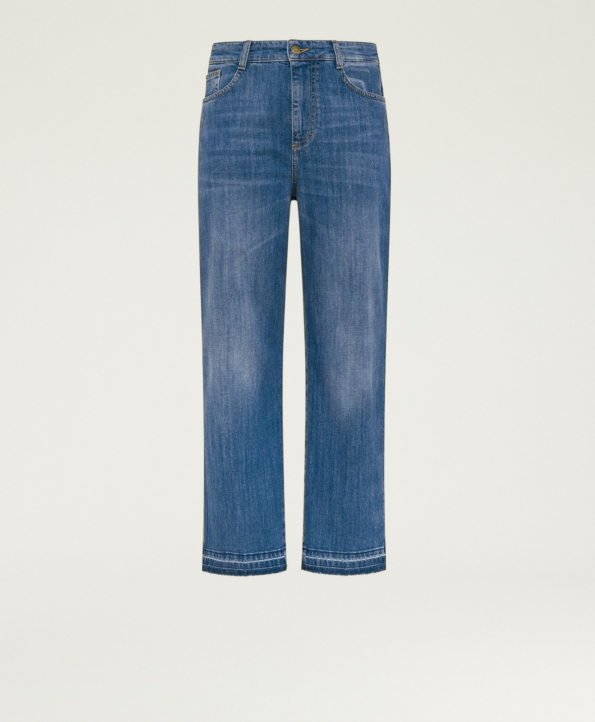 AIDAN PANTS IN 10 0Z INDIGIO DENIM - BLUE JEANS - Momonì