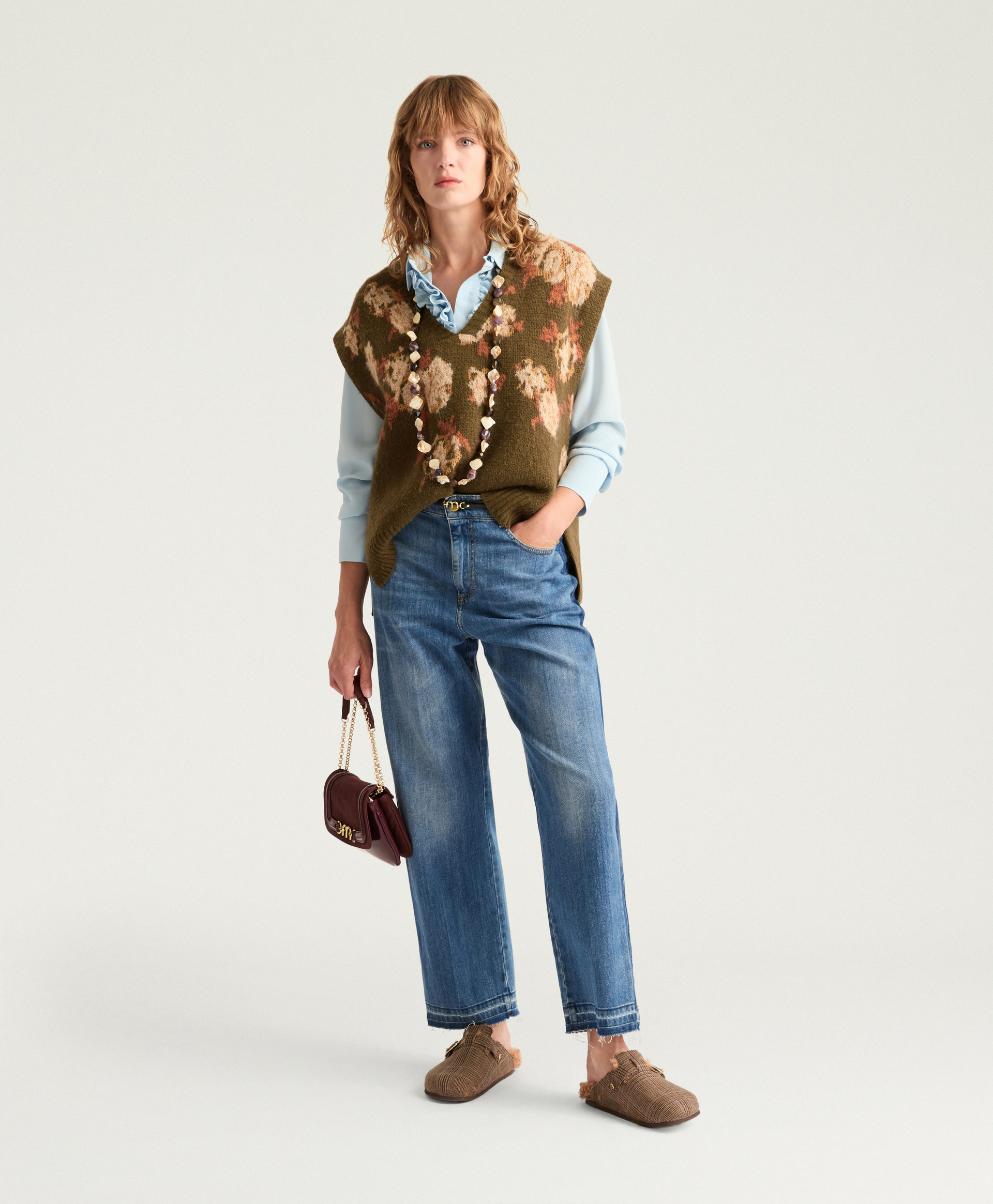 AIDAN PANTS IN 10 0Z INDIGIO DENIM - BLUE JEANS - Momonì