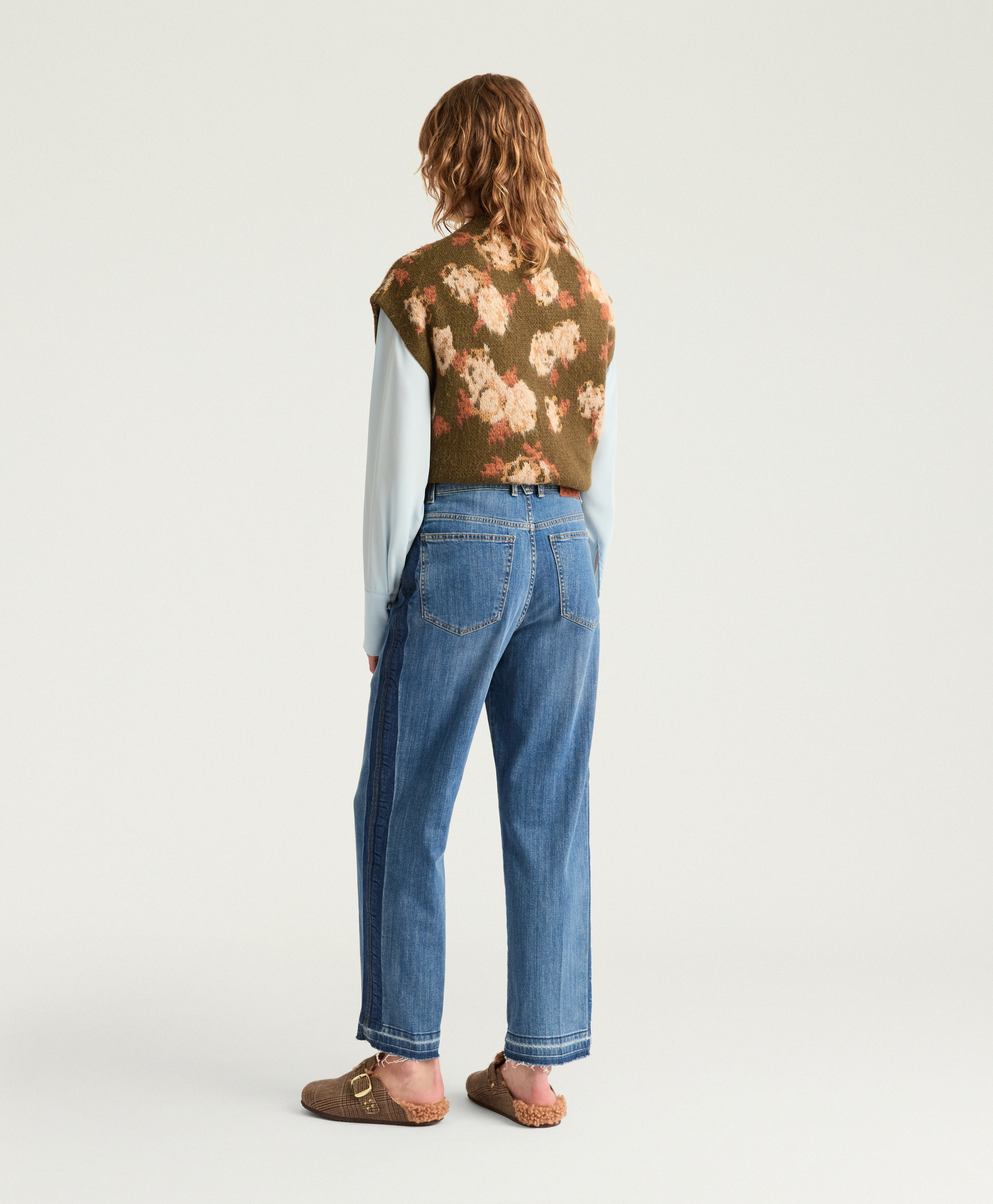 AIDAN PANTS IN 10 0Z INDIGIO DENIM - BLUE JEANS - Momonì