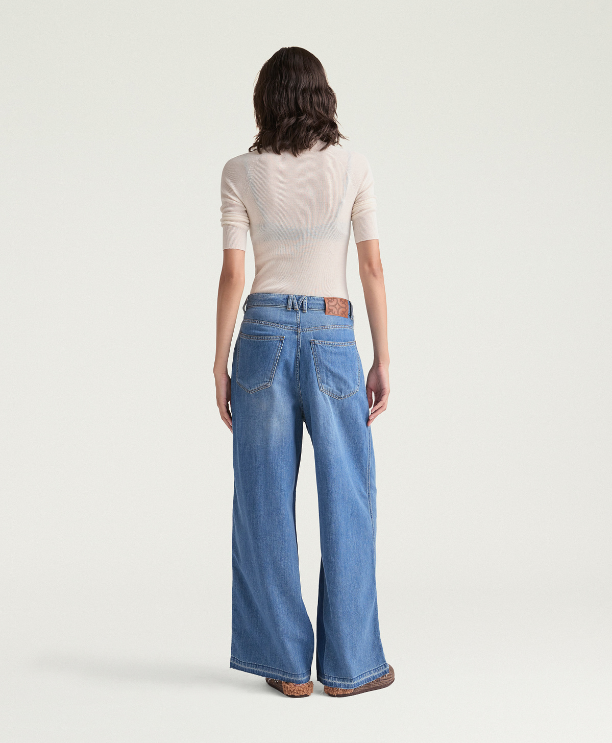 PANTALON OAK EN DENIM INDIGO 8 OZ - BLEU JEANS - Momonì