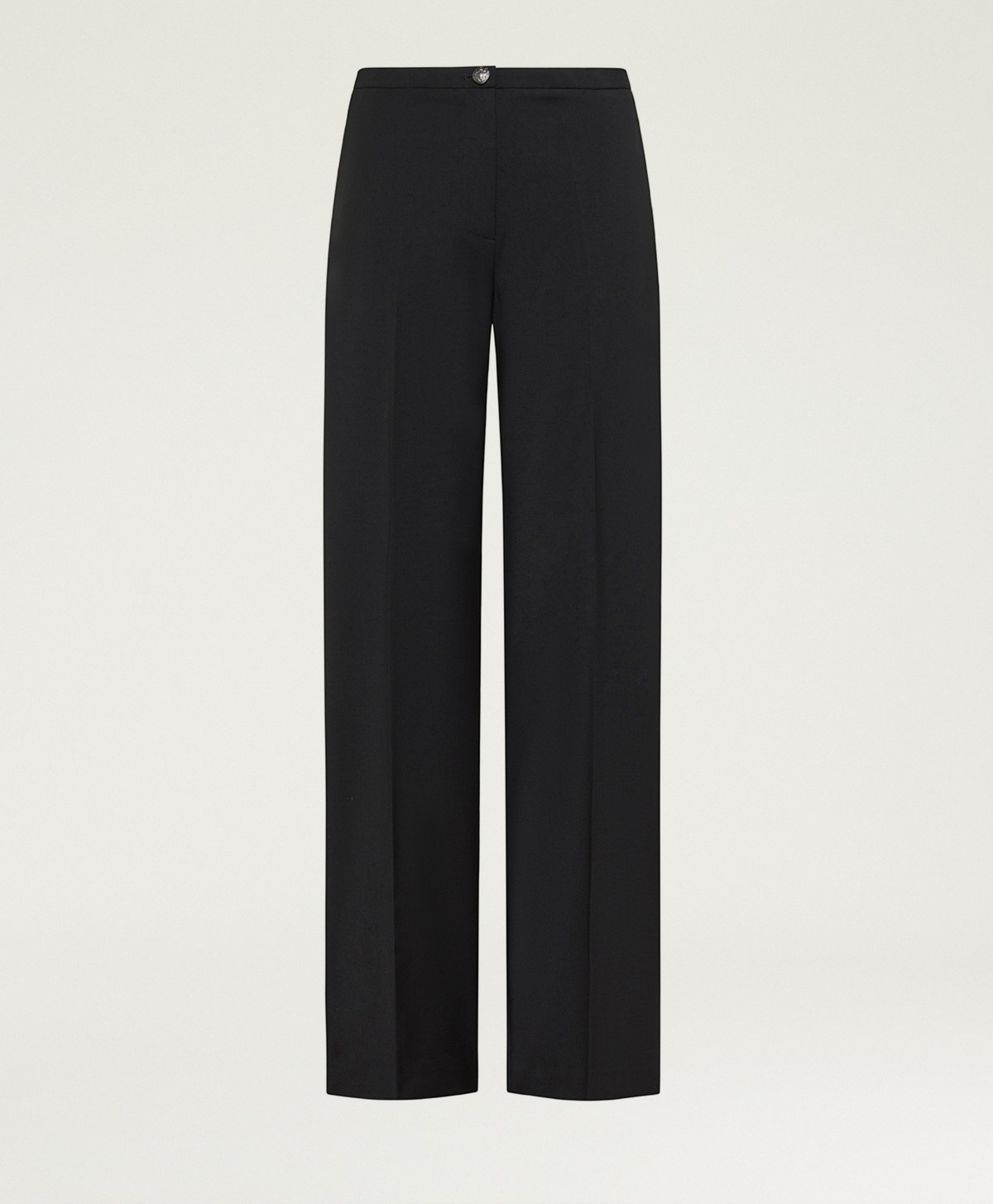 PANTALON JAMES EN LAINE FROIDE BI-STRETCH - NOIR - Clothing - Momonì