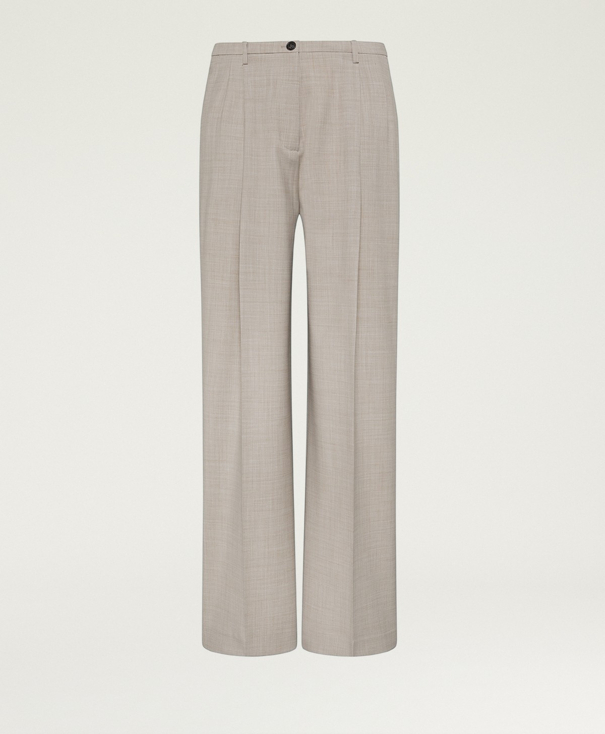 SPENSER PANTS IN BI-STRETCH COOL WOOL - BEIGE - Momonì