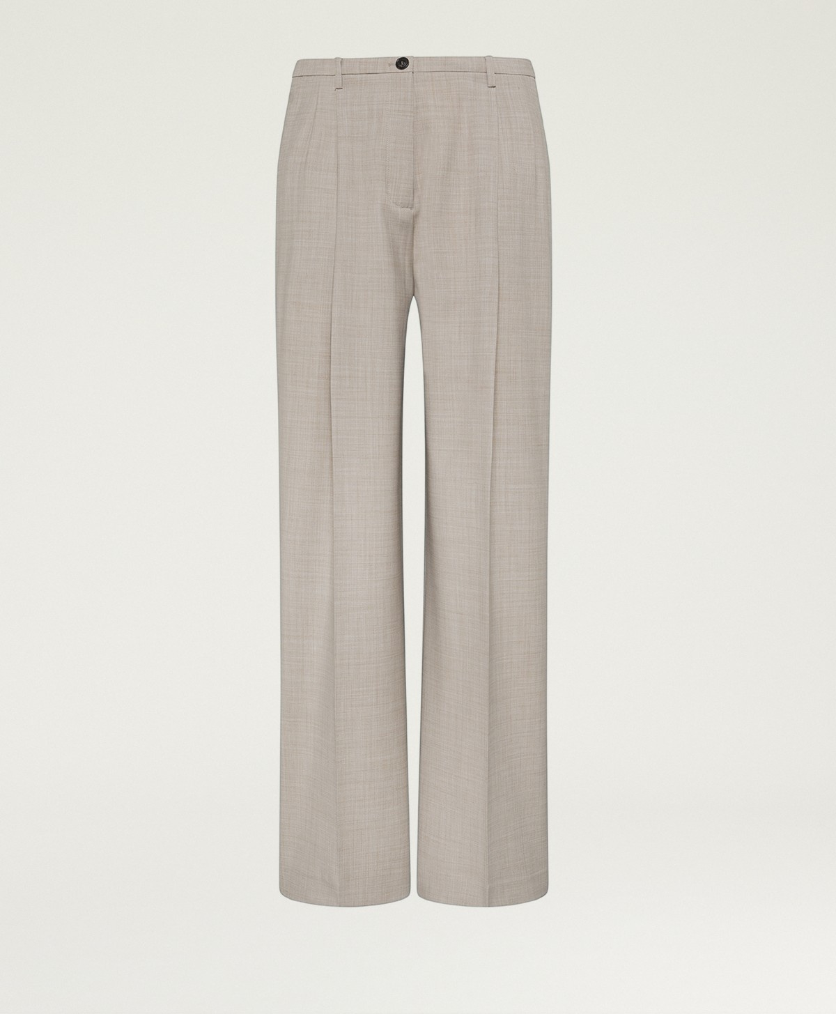 SPENSER PANTS IN BI-STRETCH COOL WOOL - BEIGE - Clothing - Momonì