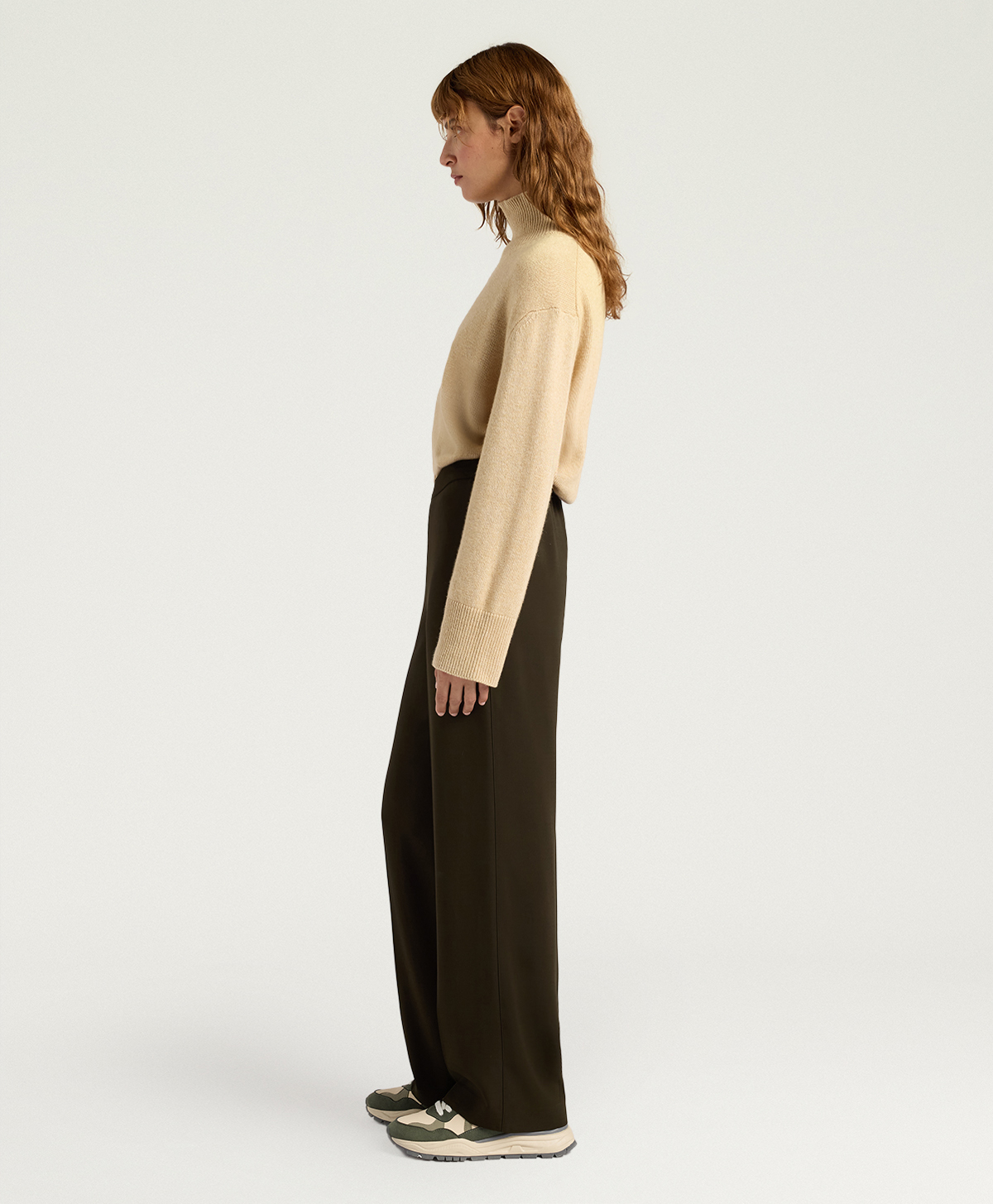 PANTALONES PHILIP DE CADY VISCOSA STRETCH - VERDE OSCURO - Momonì