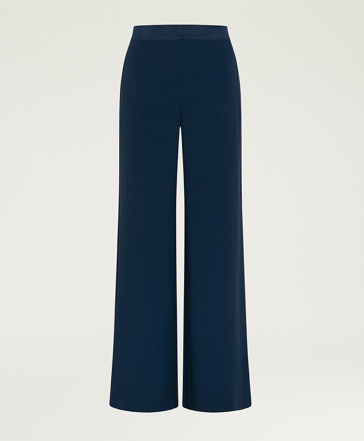 ALBERT PANTS IN ENVERS SATIN - INK - Momonì