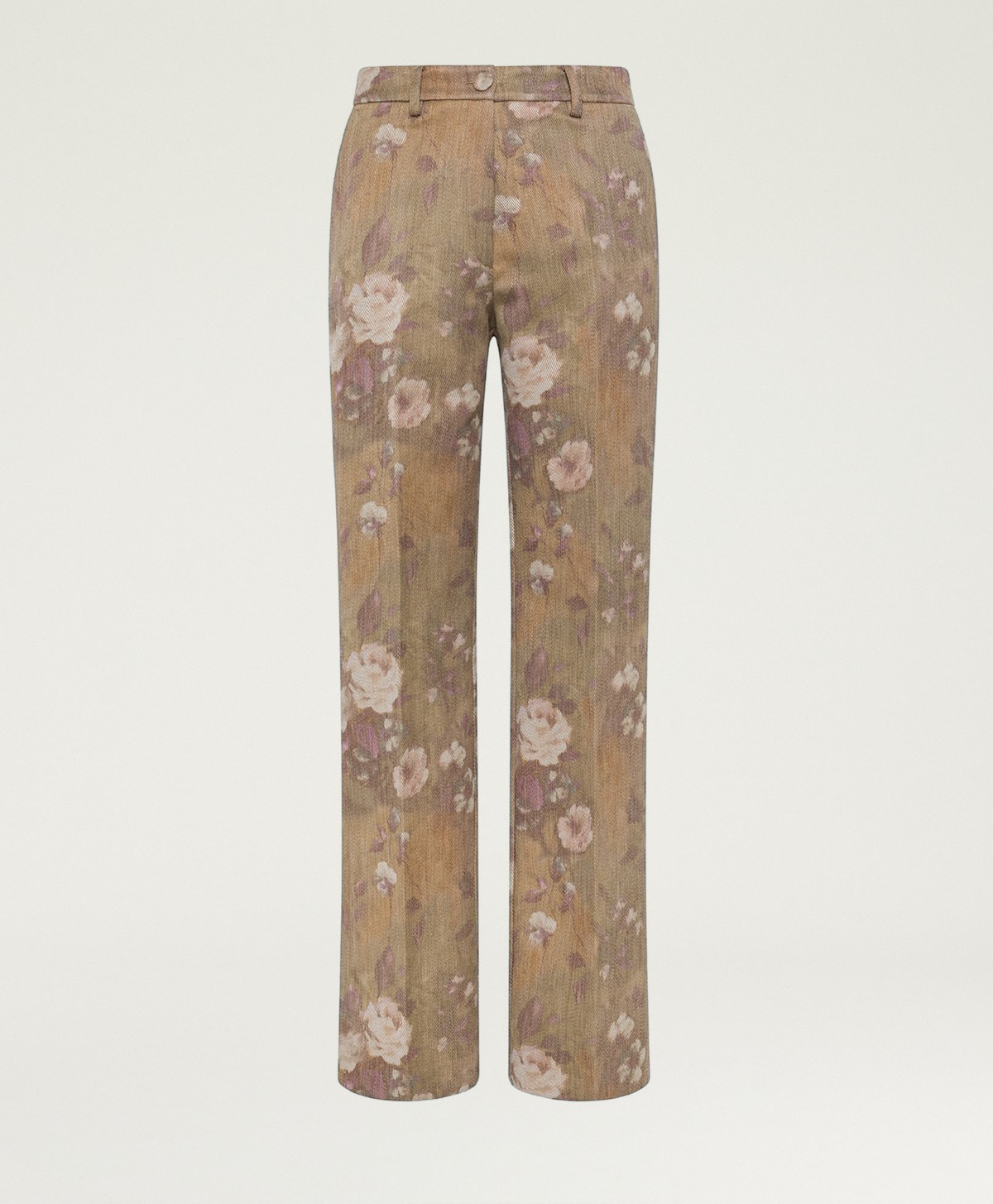 MILTON PANTS IN CHINÈ JACQUARD BULL - CORD MULTICOLOR - Clothing - Momonì