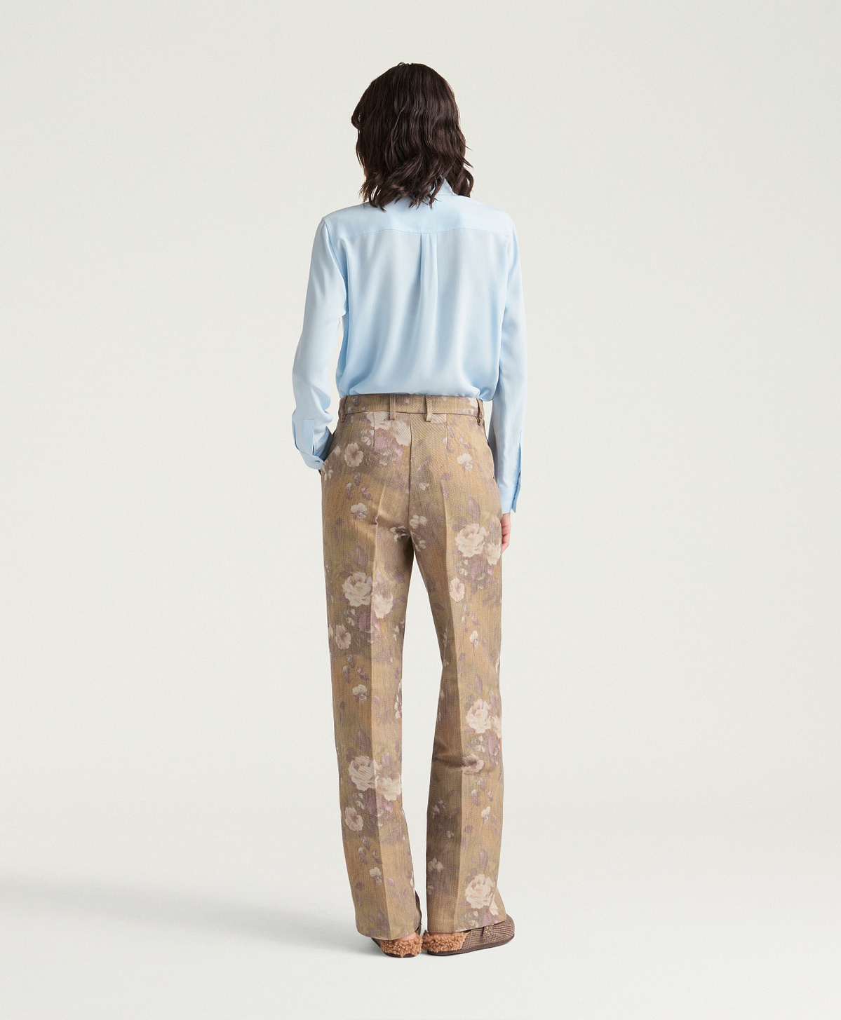 MILTON PANTS IN CHINÈ JACQUARD BULL - CORD MULTICOLOR - Momonì