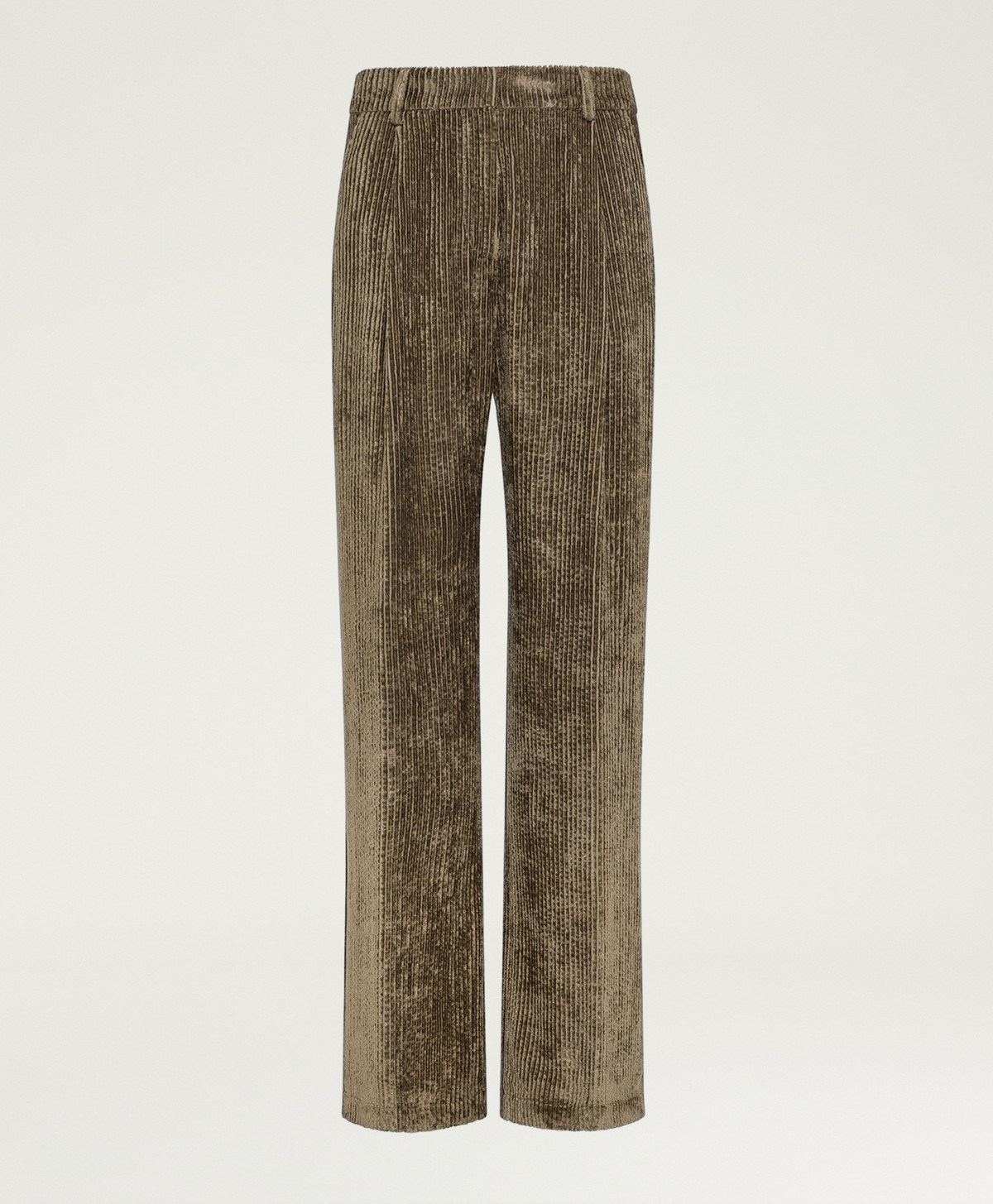 BLAKE PANTS IN FLUID CORDUROY - KAHKI - Momonì