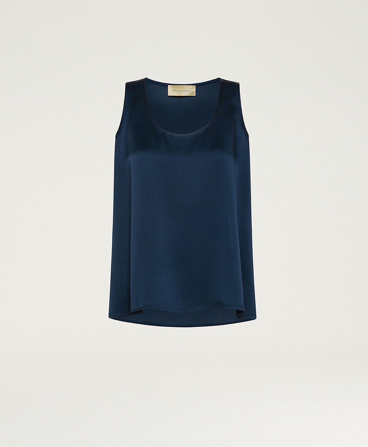 REMY TOP IN ENVERS SATIN - INK - Momonì