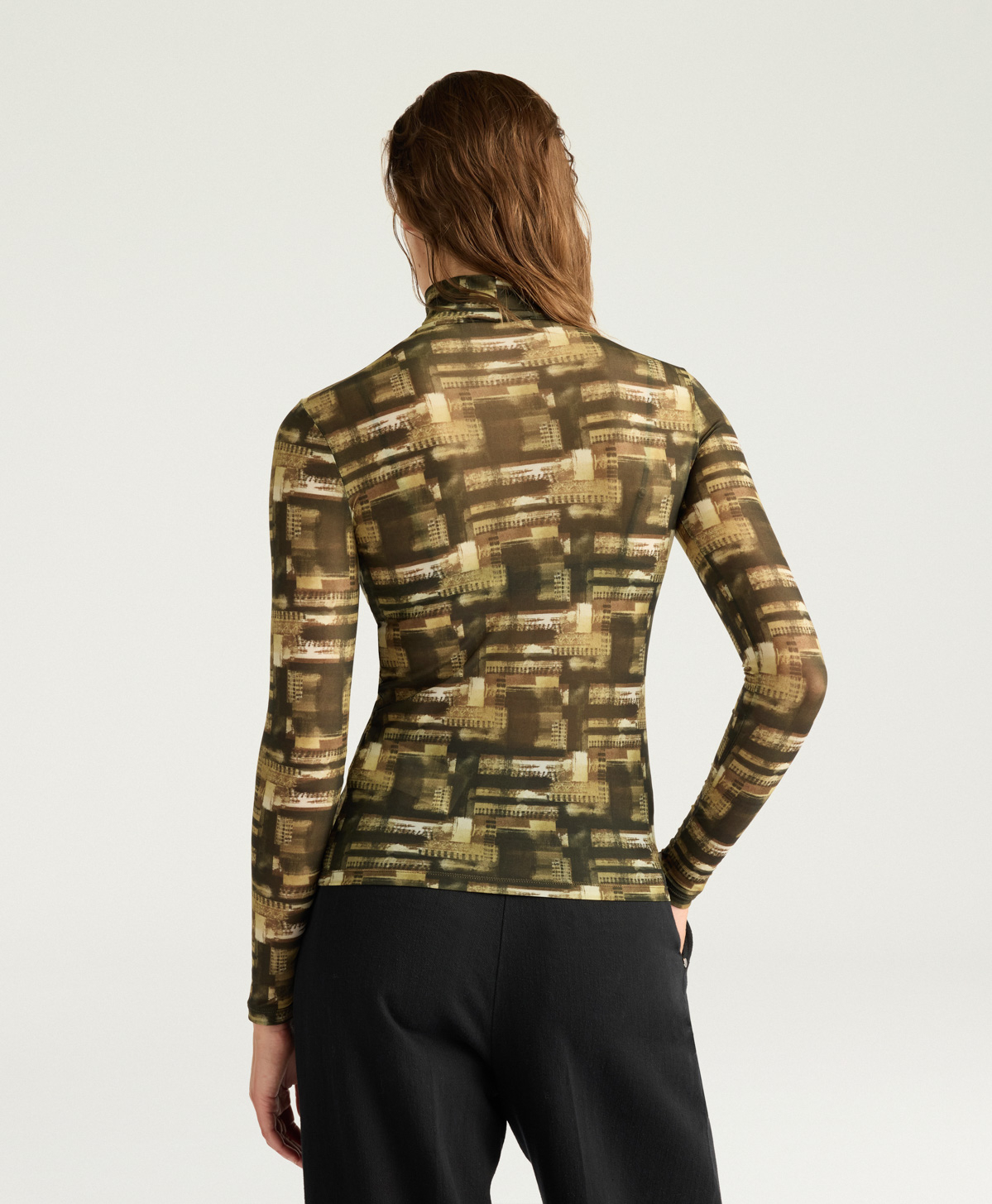 TSHIRT INE IN NYLON STAMPATO - MULTICOLOR ARMY - Momonì