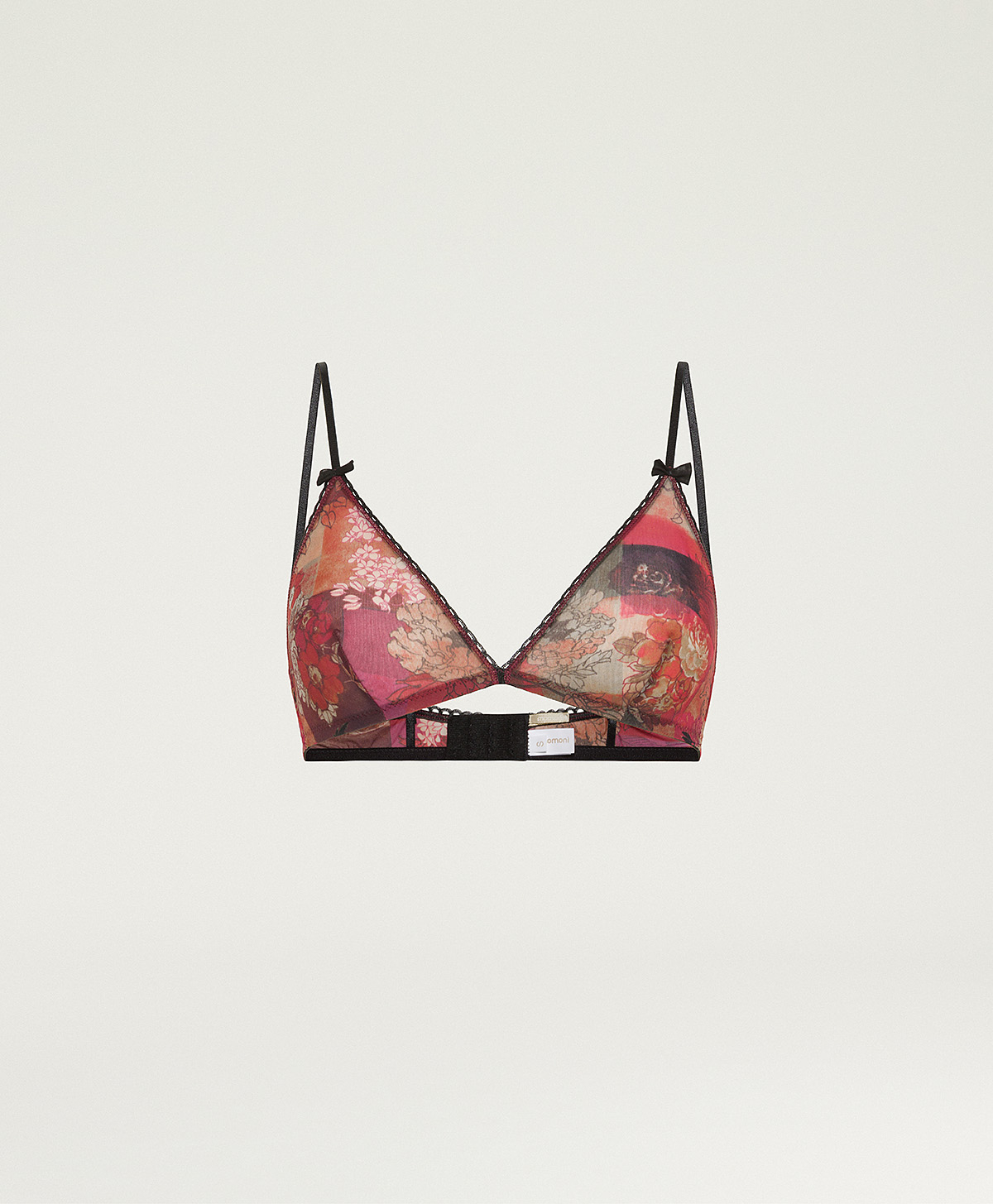 REGGISENO AMETHIST IN NYLON STAMPATO - MULTICOLOR BORDEAUX - Momonì