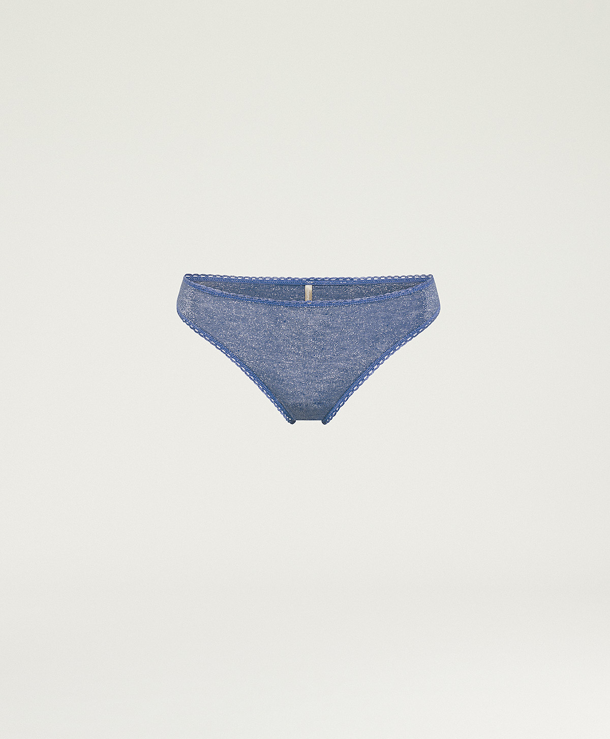 ARCA KNICKERS IN SOLID COLOUR LUREX JERSEY - SUGAR PAPER - Momonì