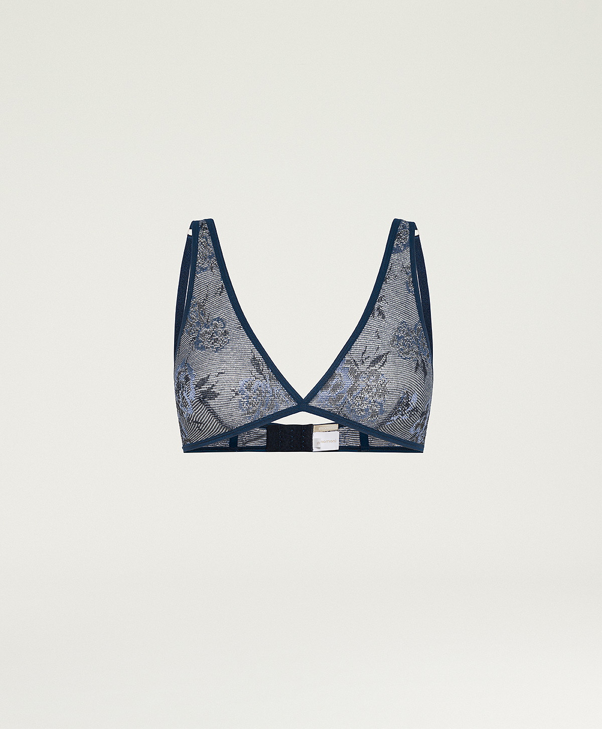 REGGISENO LADY IN JERSEY JAQUARD LUREX - MULTICOLOR BLU - Momonì