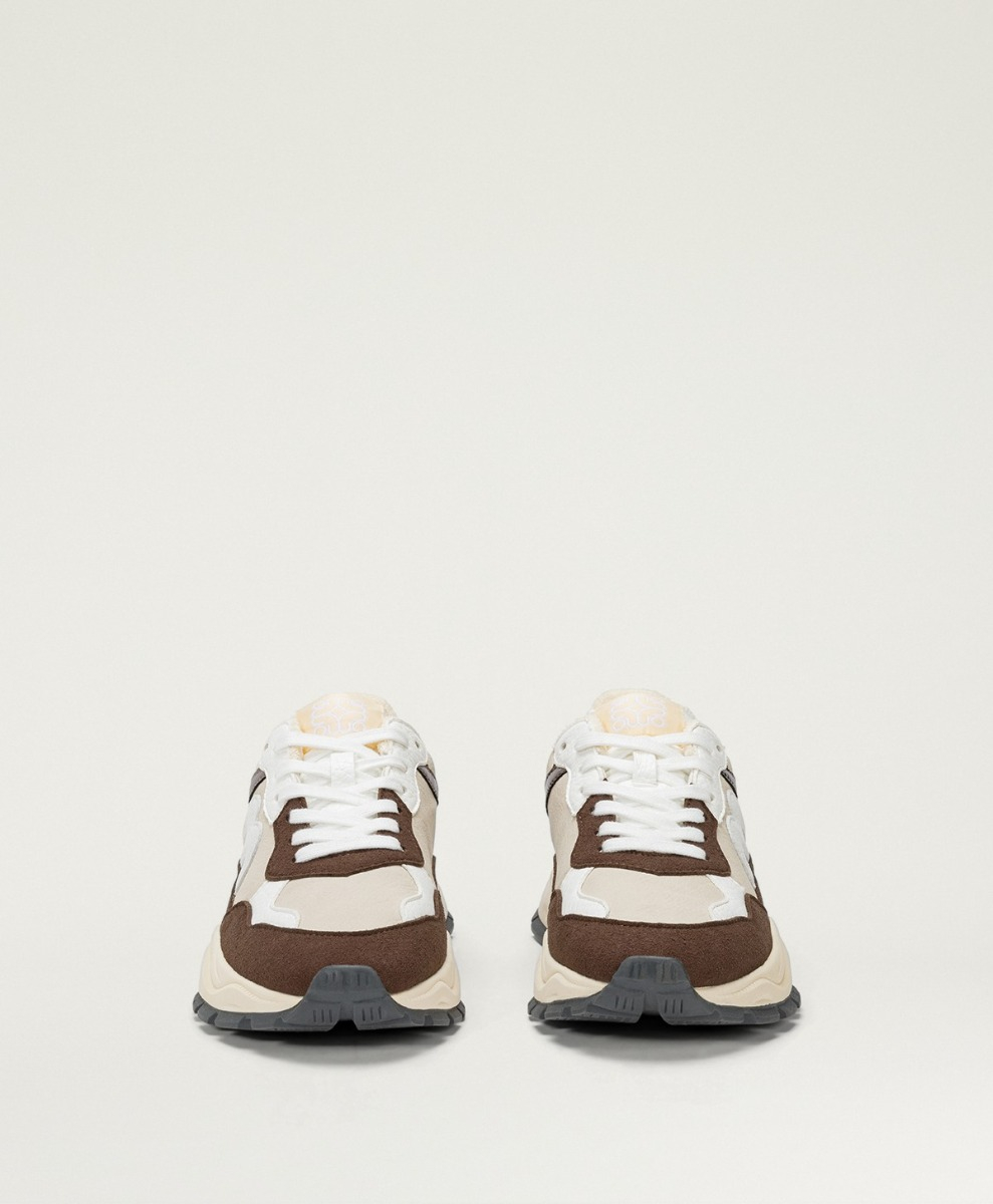 PUFFIN SHOES 100% ANIMAL FREE - BROWN MULTICOLOR - Momonì