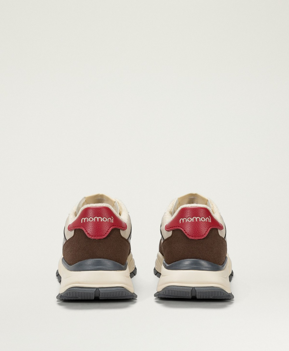 PUFFIN SHOES 100% ANIMAL FREE - BROWN MULTICOLOR - Momonì