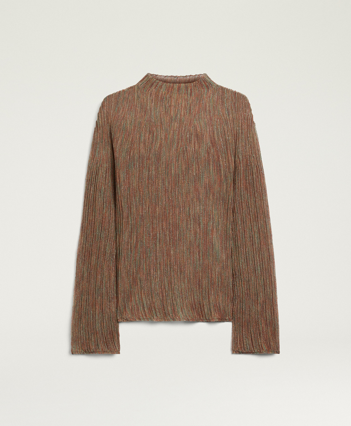 MAGLIA MIRAFLORES IN LUREX MIX PUNTI - MULTICOLOR ARANCIO - Momonì