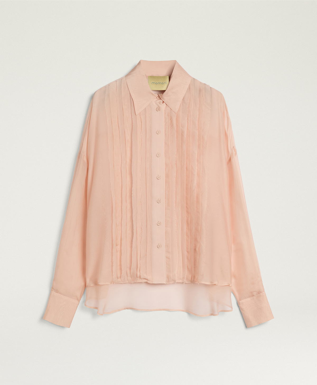 CAMICIA LUCIA IN CHIFFON UNITO - CIPRIA - Momonì