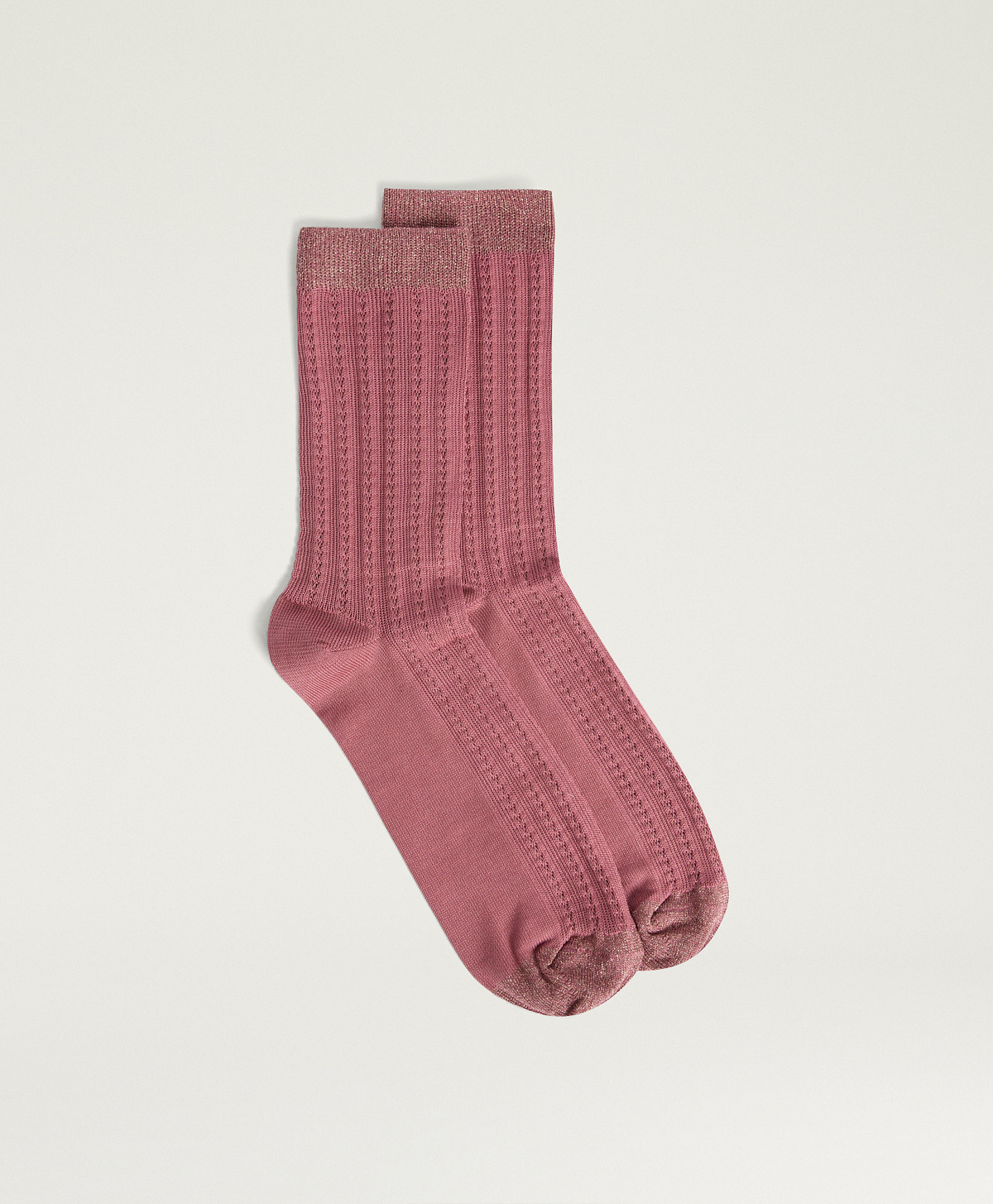 CALZINI PECOS IN FILO DI SCOZIA - MALVA - Shoes and accessories - Momonì