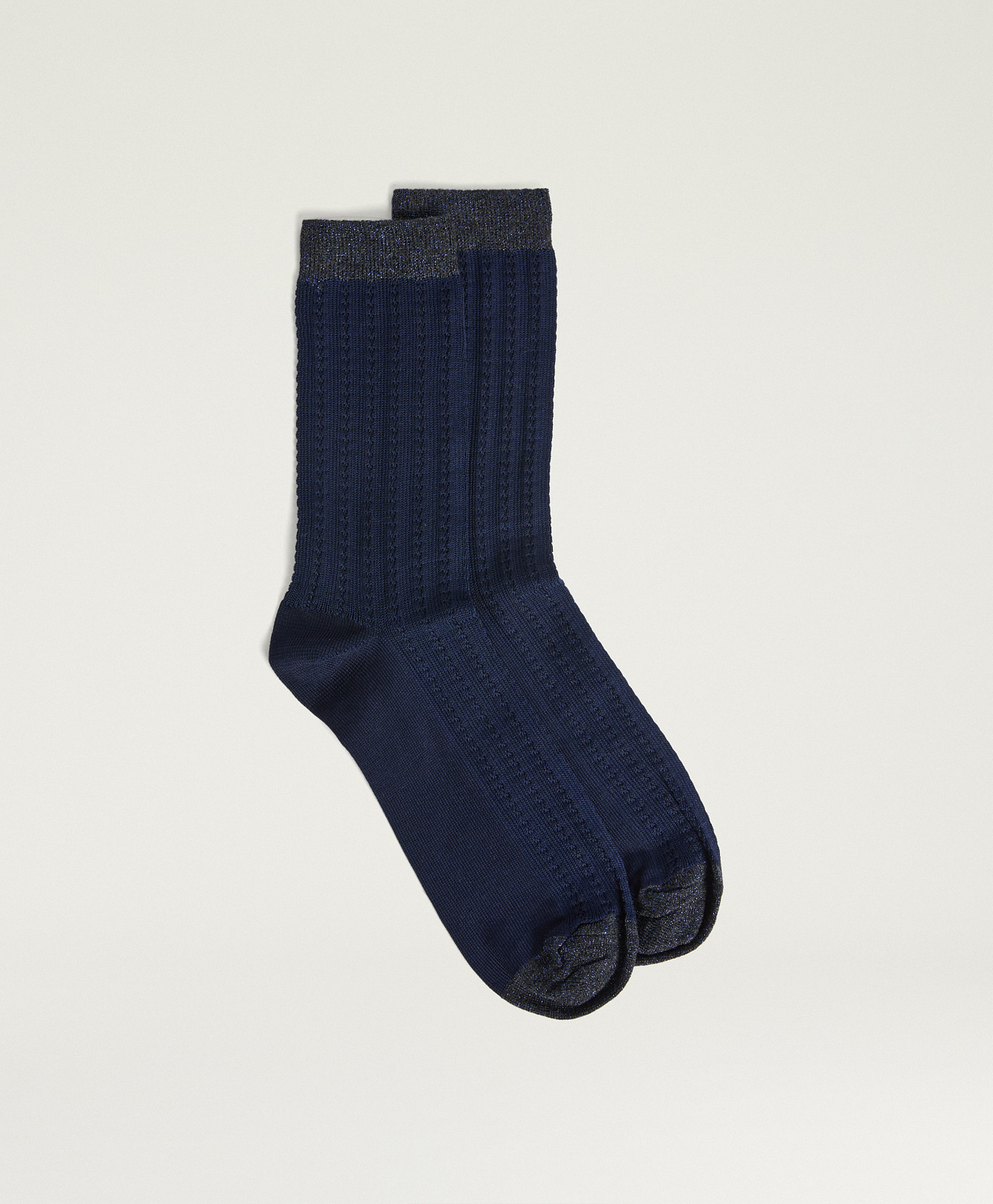 CALZINI PECOS IN FILO DI SCOZIA - BLU - Shoes and accessories - Momonì