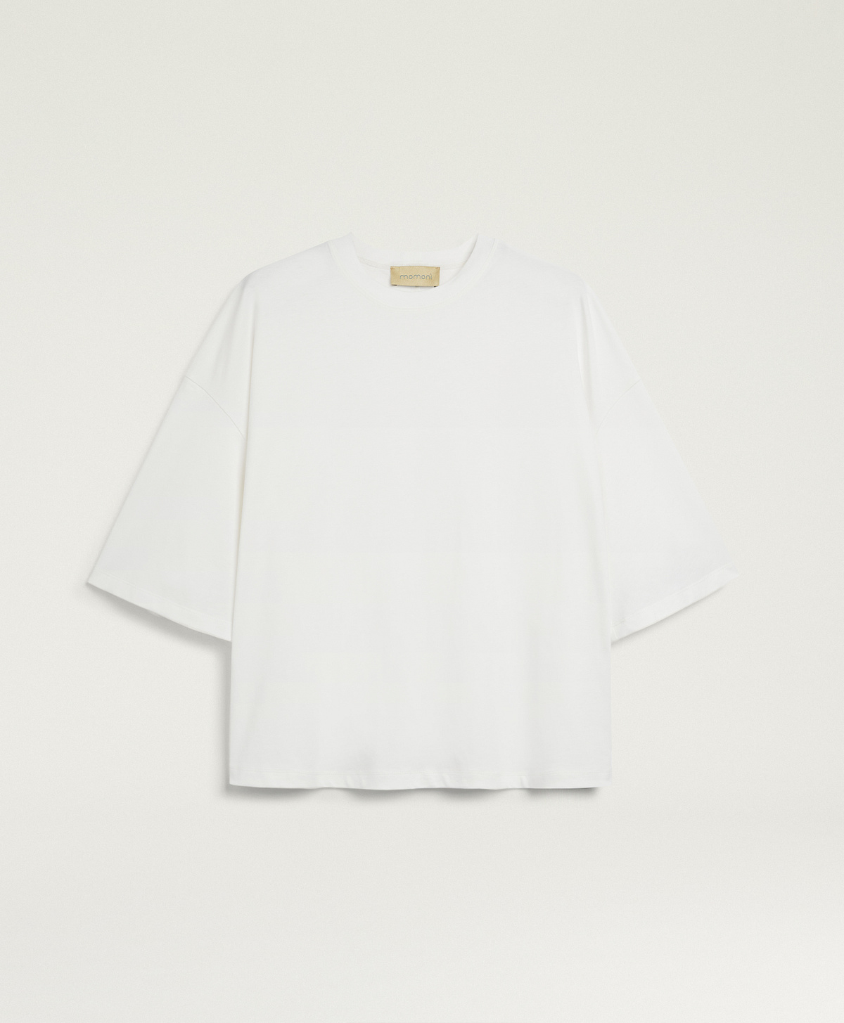 TSHIRT JORNADA IN JERSEY DI COTONE - BIANCO - Momonì