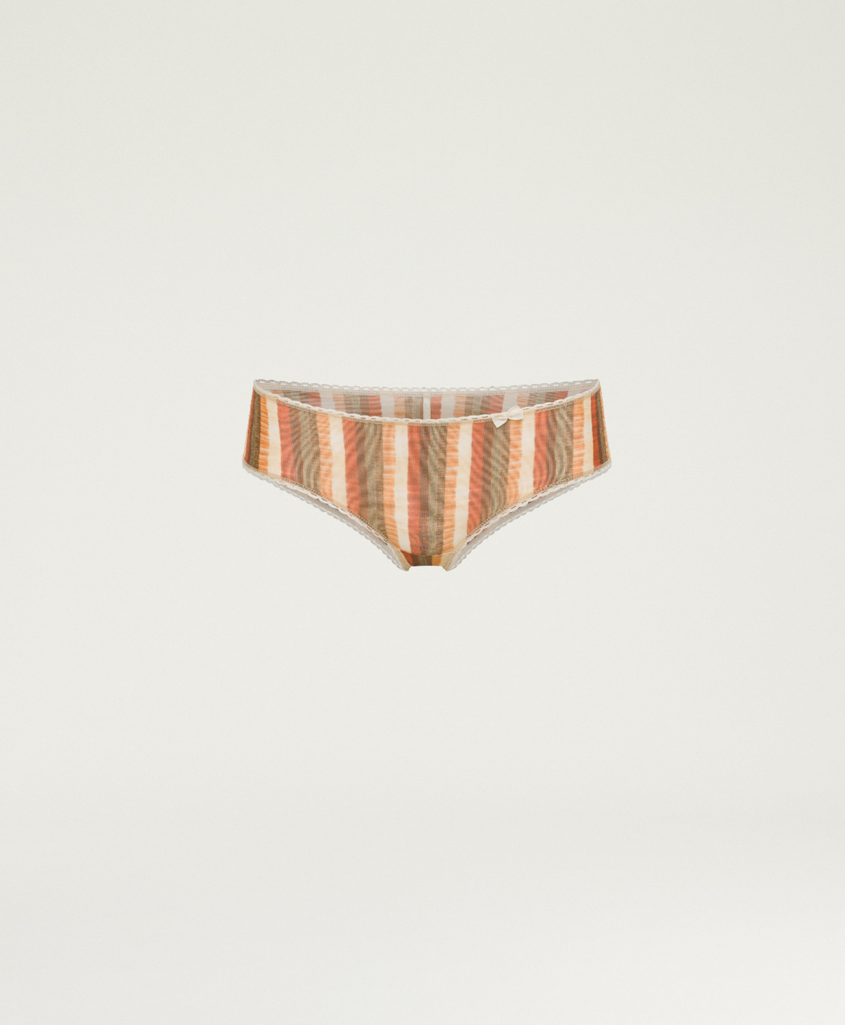 BRAGA AMACA DE SÁTÉN ELÁSTICO SUAVE - MULTICOLOR NARANJA - Momonì