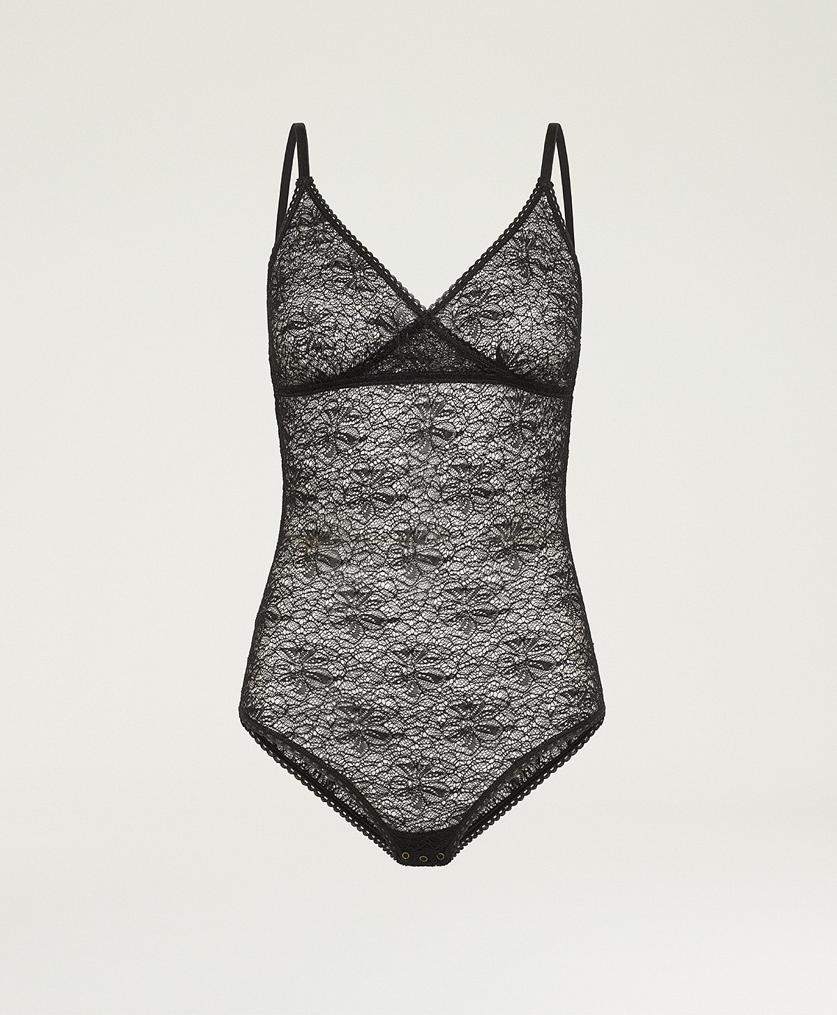 BODY TORE EN DENTELLE - NOIR - Momonì