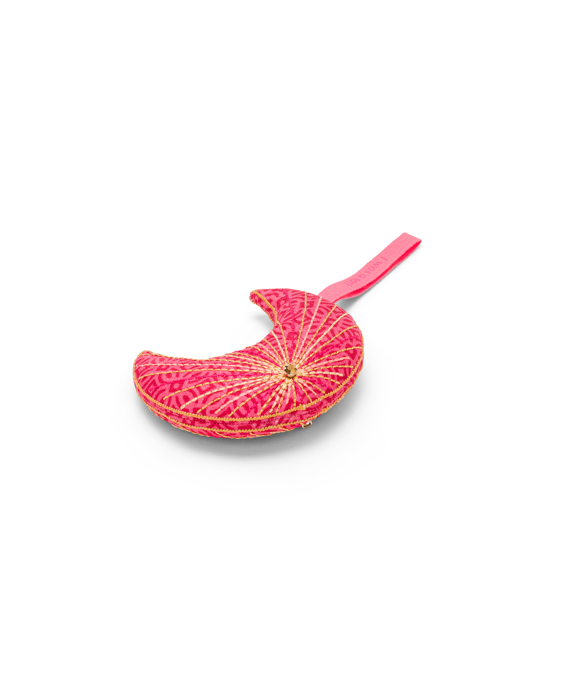 CRESCENT MOON DECORATION - PINK - Momonì