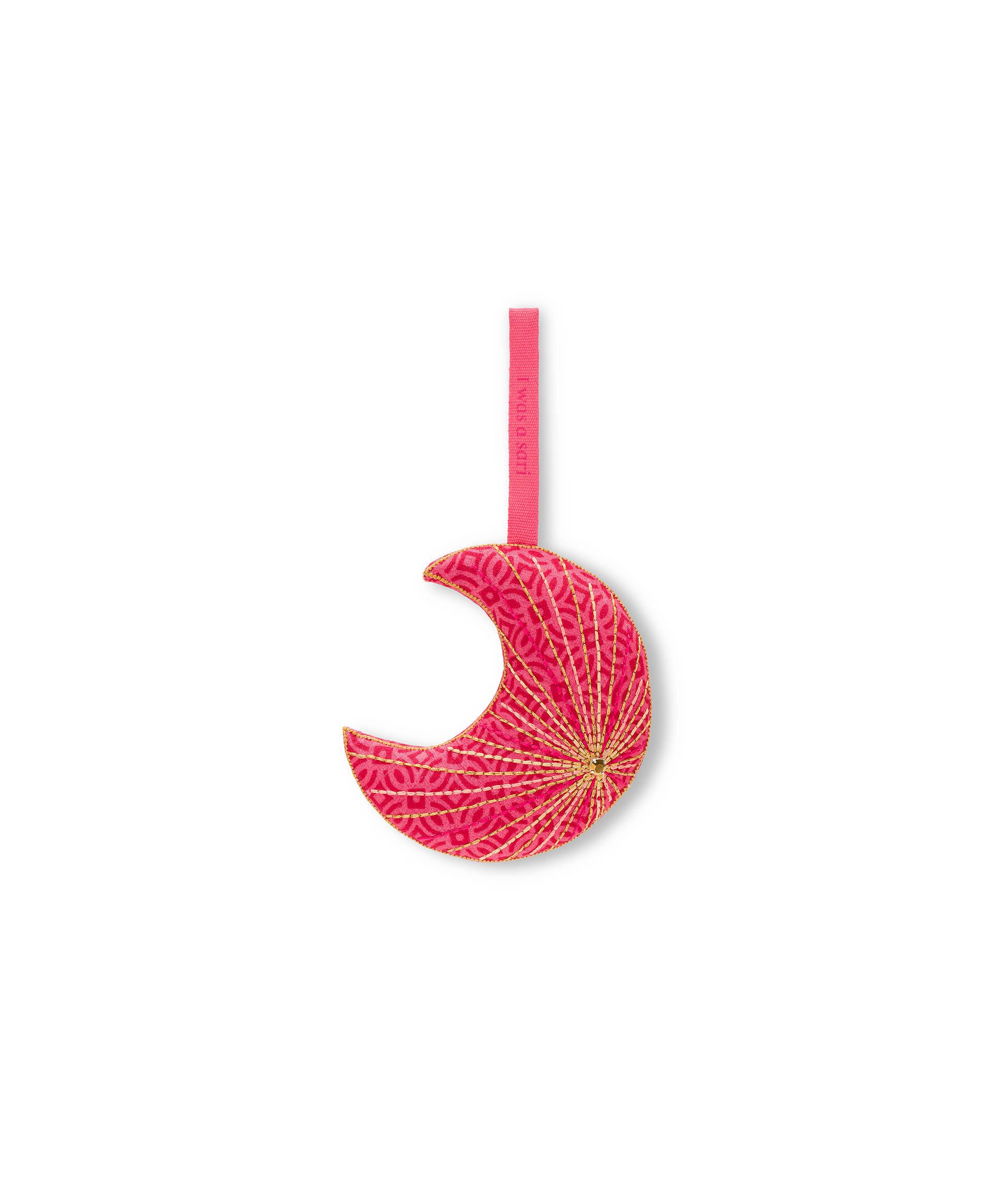 DÉCORATION EN FORME DE LUNE - ROSE - Momonì