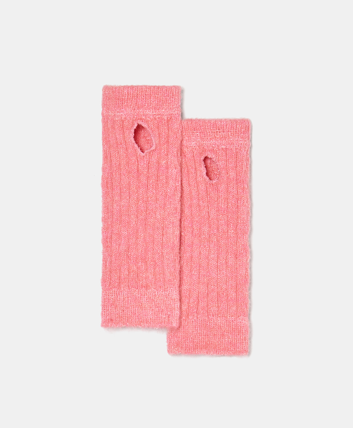 AUGUSTINE GLOVES IN MOHAIR - BARBIE PINK - Shoes and accessories - Momonì