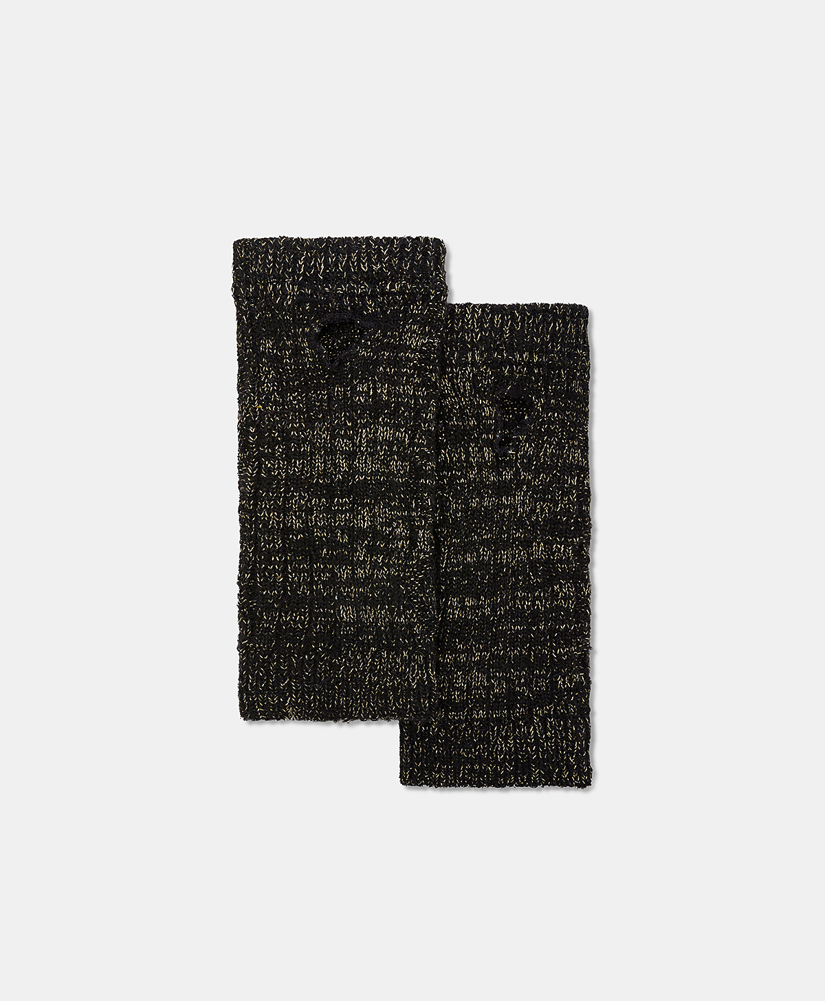 AUGUSTINE GLOVES IN MOHAIR - BLACK - Momonì