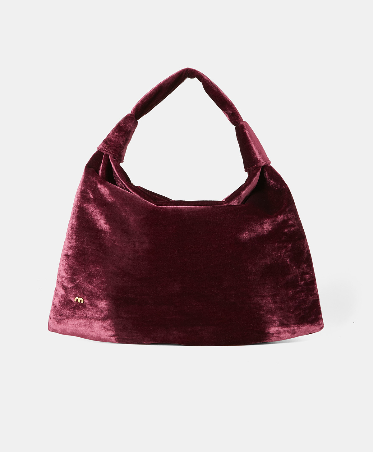 FRANCOIS BAG IN VELVET - BORDEAUX - Shoes and accessories - Momonì