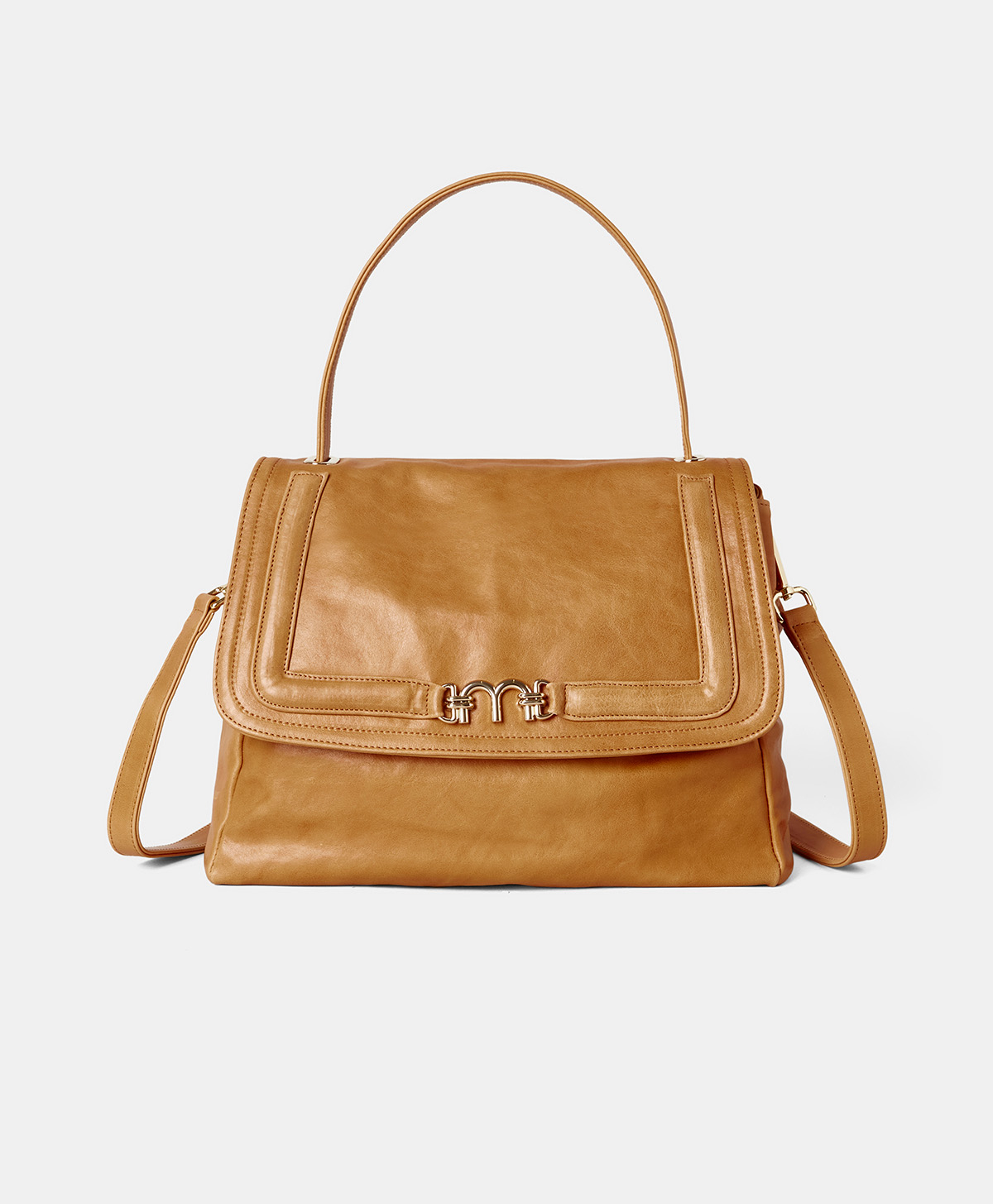 SAC FLORE EN CUIR - MIEL - Shoes and accessories - Momonì