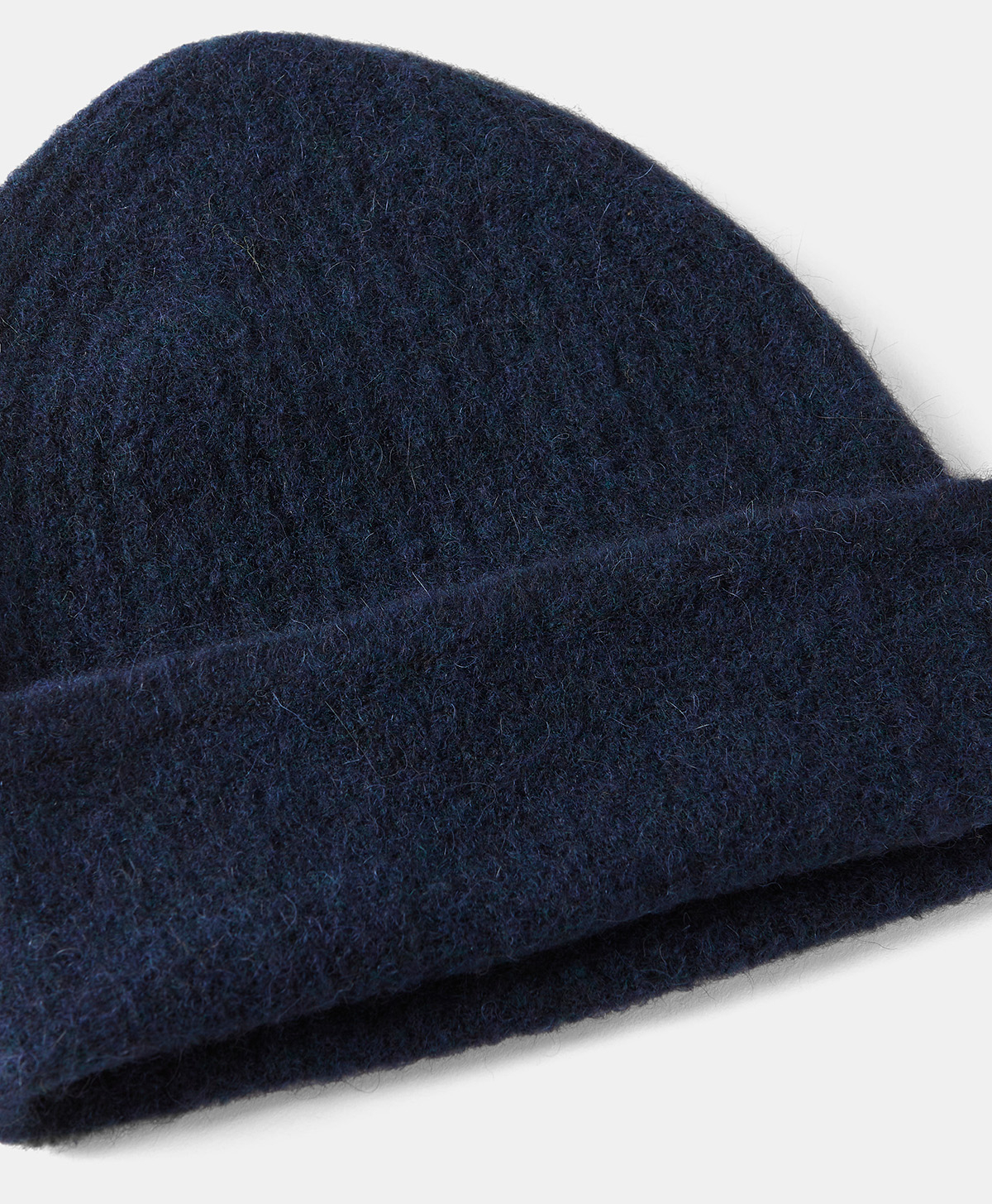 CHAPEAU ZIGOLO EN BABY ALPAGA EFFET JERSEY - BLEU - Shoes and accessories - Momonì