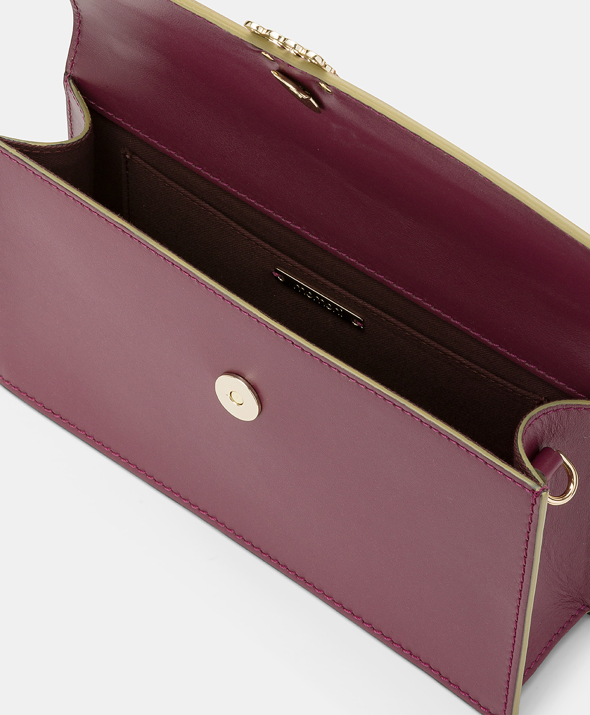 SOPHIE BAG IN NAPPA LEATHER - CYCLAMEN - Momonì