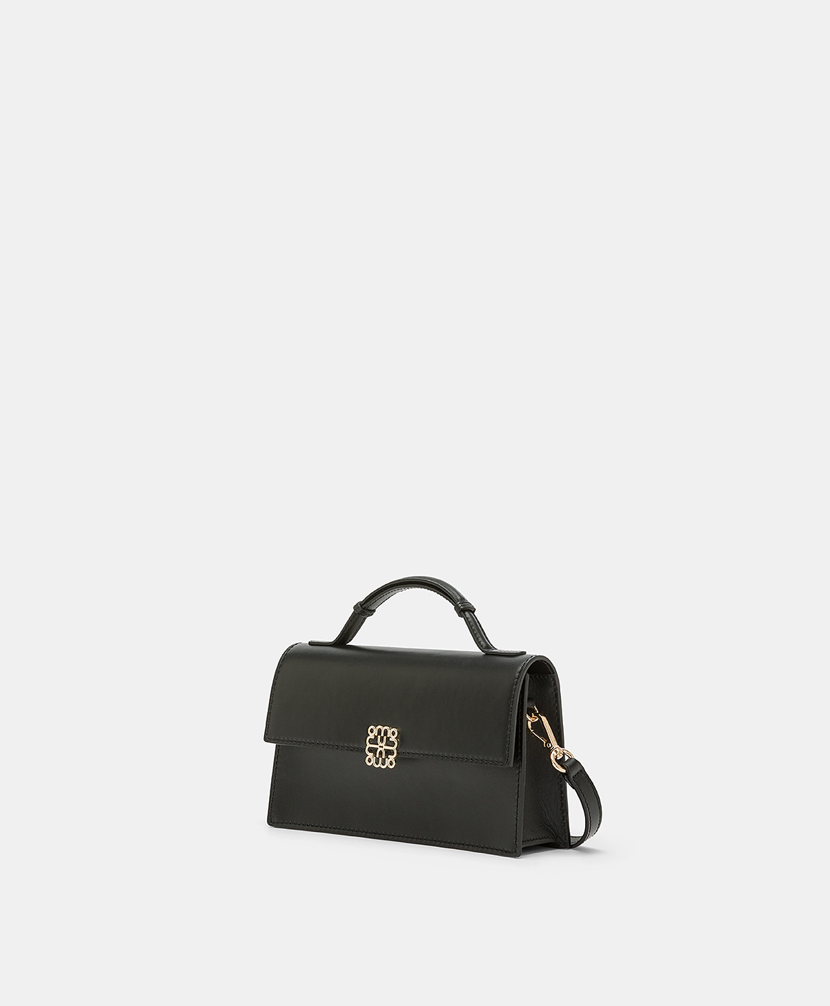 SOPHIE BAG IN NAPPA LEATHER - BLACK - Momonì