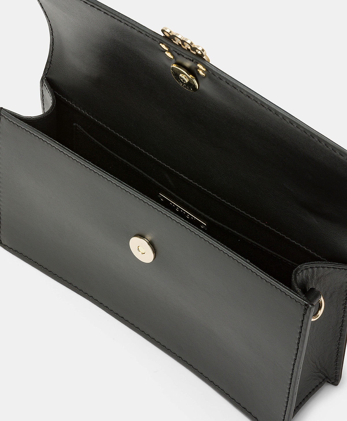 SOPHIE BAG IN NAPPA LEATHER - BLACK - Momonì