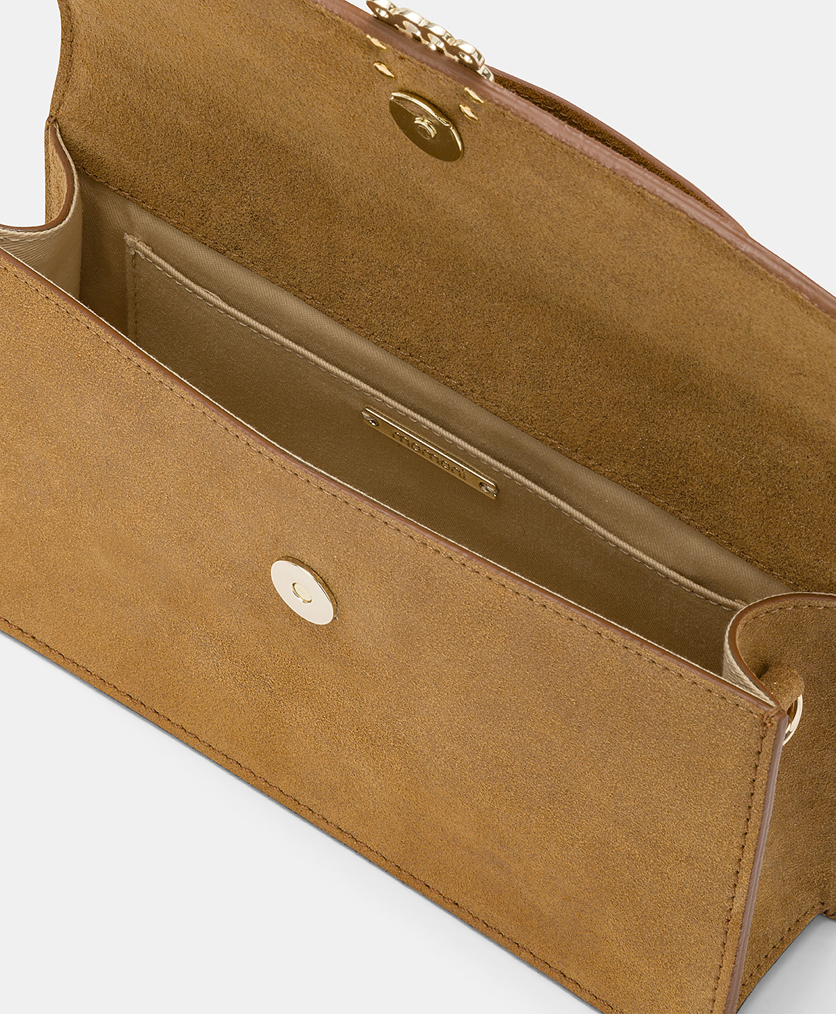SOPHIE BAG IN RAFFIA AND LAMÉ - CARAMEL - Momonì