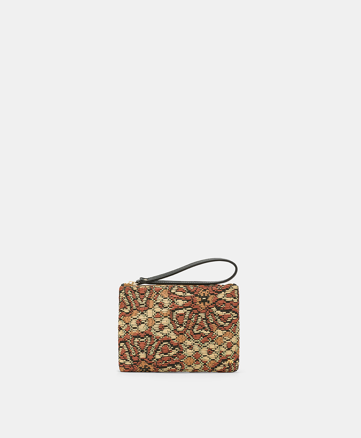 FRAGUA BAG WITH WOVEN - MULTICOLOR BLACK - Momonì