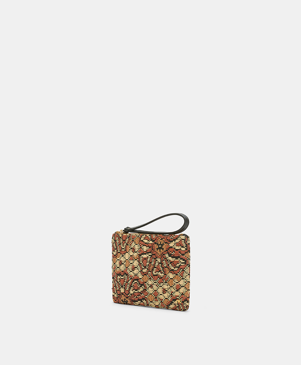 FRAGUA BAG WITH WOVEN - MULTICOLOR BLACK - Momonì