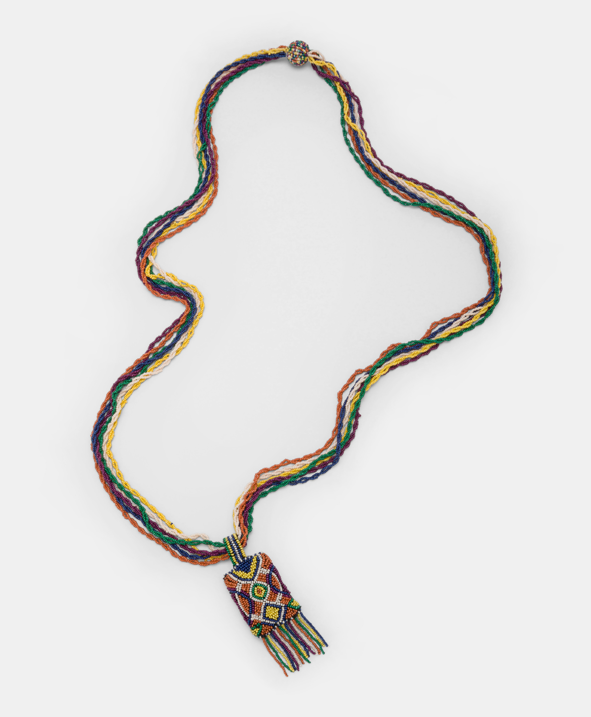 VIDRIER NECKLACE WITH BEADS - GREEN/MULTICOLOR - Shoes and accessories - Momonì