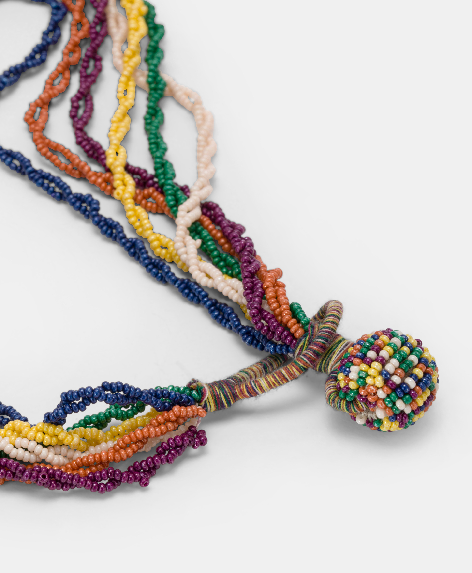 COLLIER RUBIELA AVEC PERLES - VERT/MULTICOLORE - Shoes and accessories - Momonì