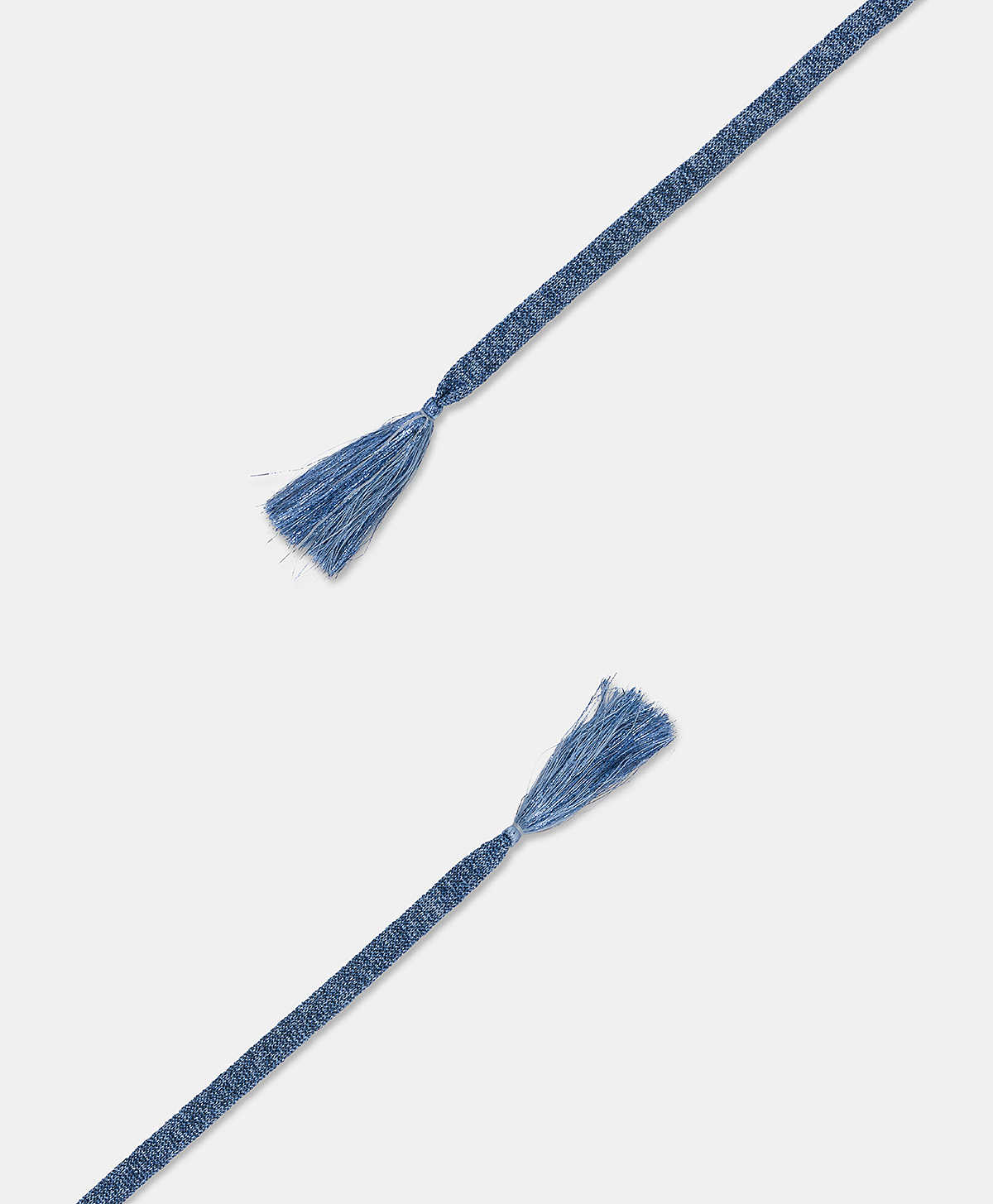 ONTANO BELT WITH TASSEL - CERULEAN - Momonì