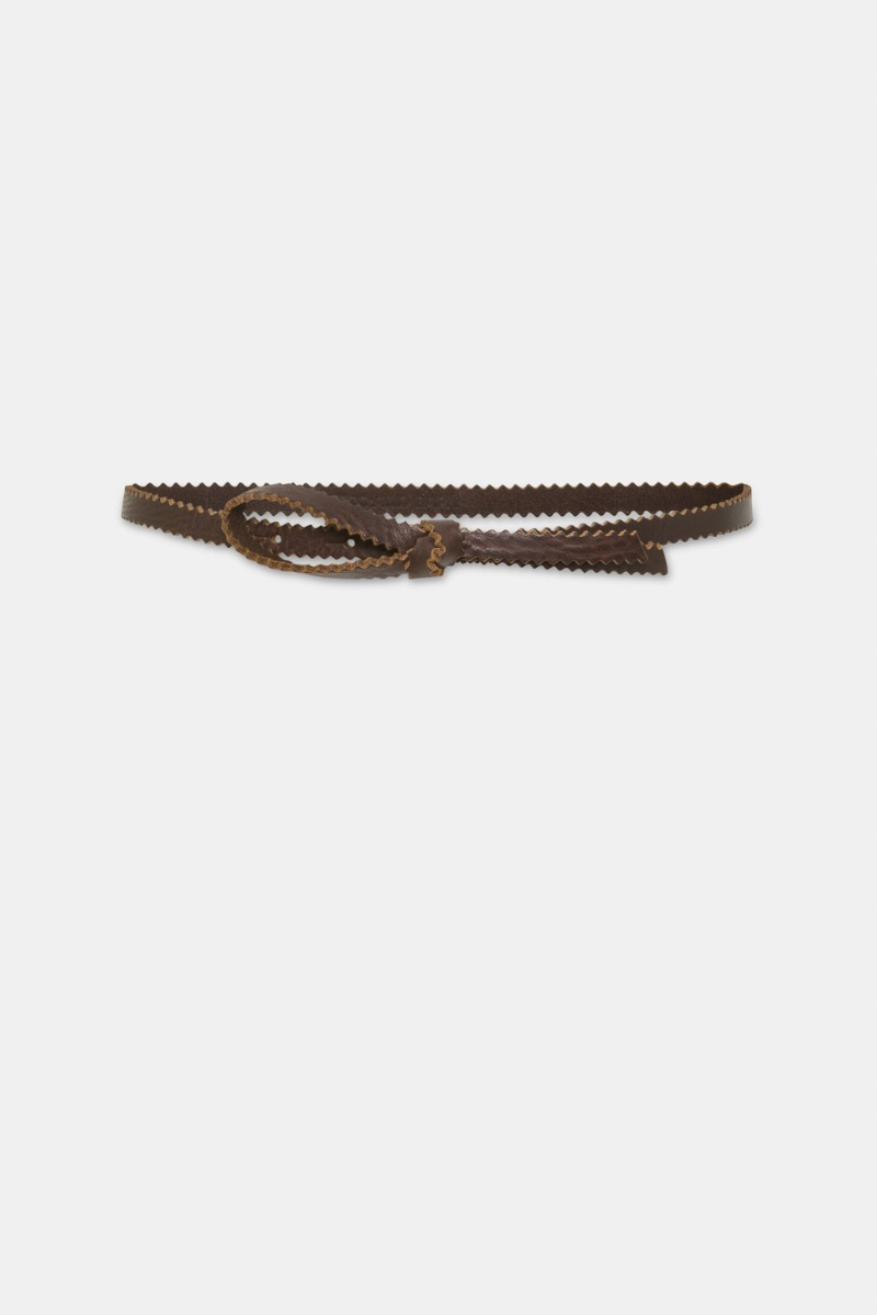 CEINTURE ARNICA EN CUIR - Momonì