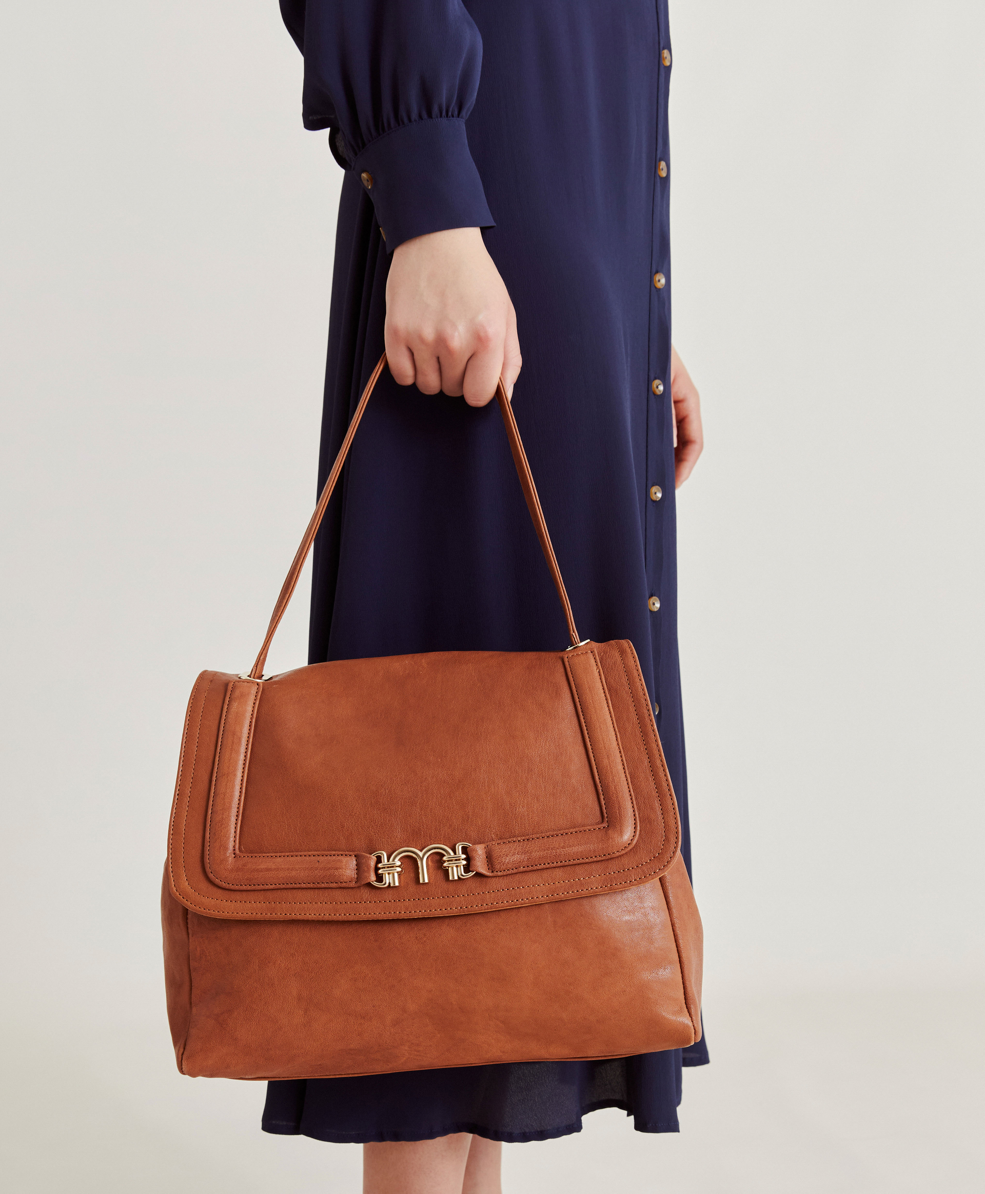 MOMONI FLORE BAG IN LEATHER - LEATHER - Momonì