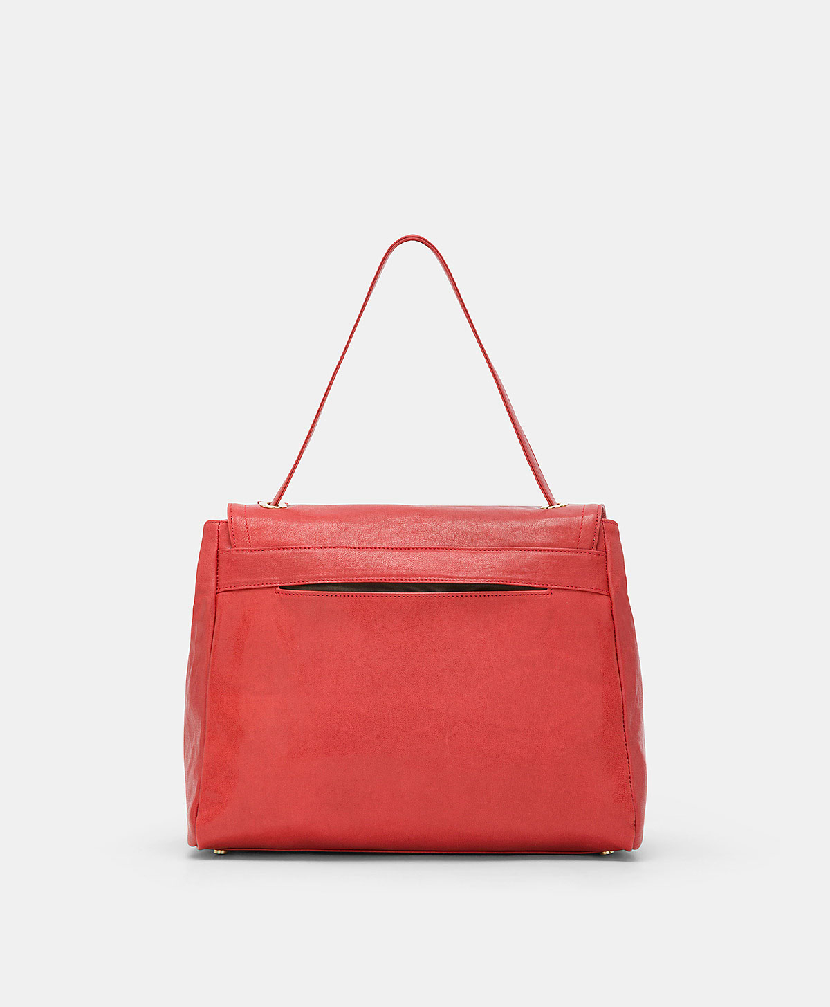 SAC FLORE BAG EN CUIR - ROUGE - Momonì