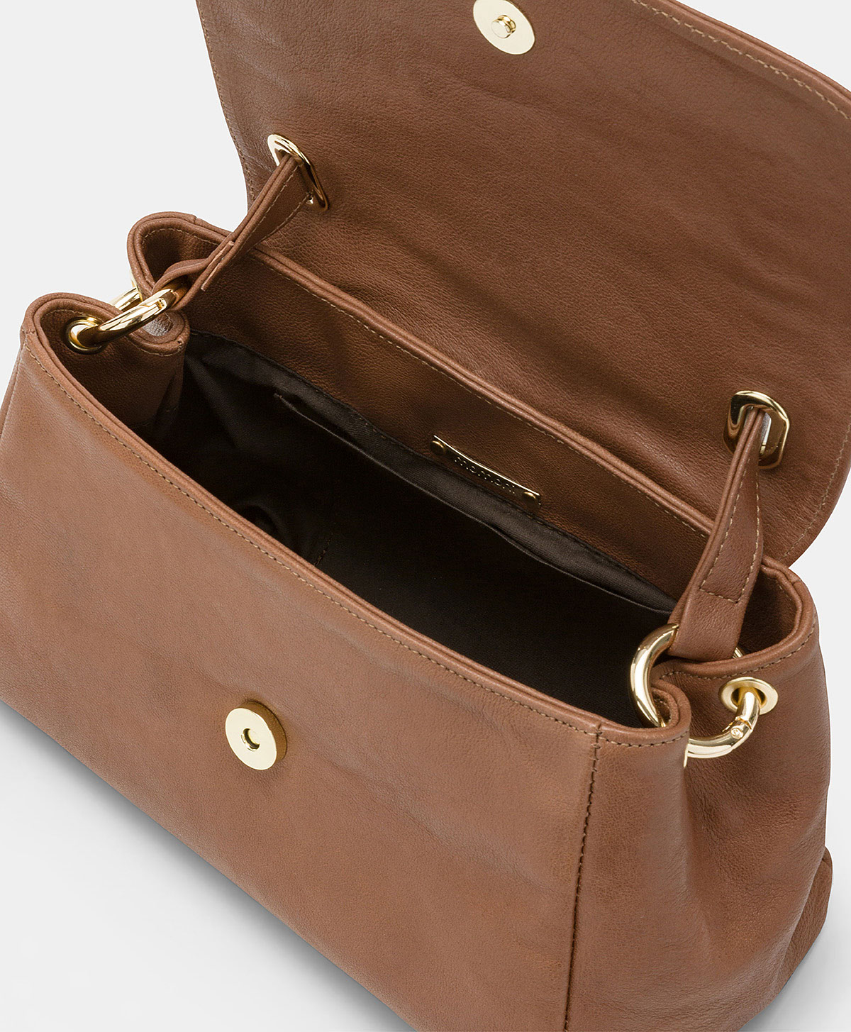 MOMONI PETIT FLORE BAG IN LEATHER - LEATHER - Momonì