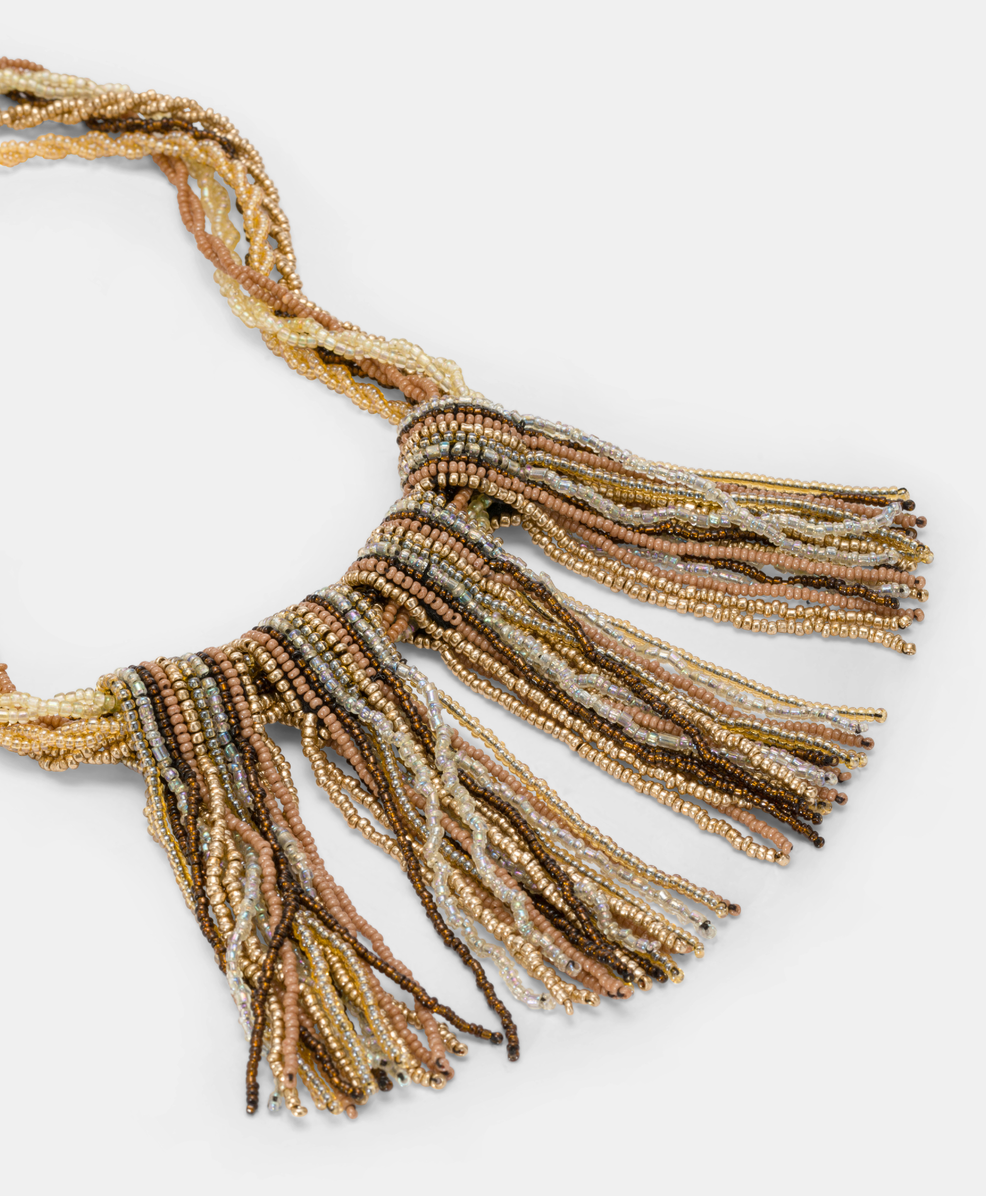 BIJOUX TAKUYA AVEC PETITES PERLES OU PERLES - OR MULTICOLORE - Momonì